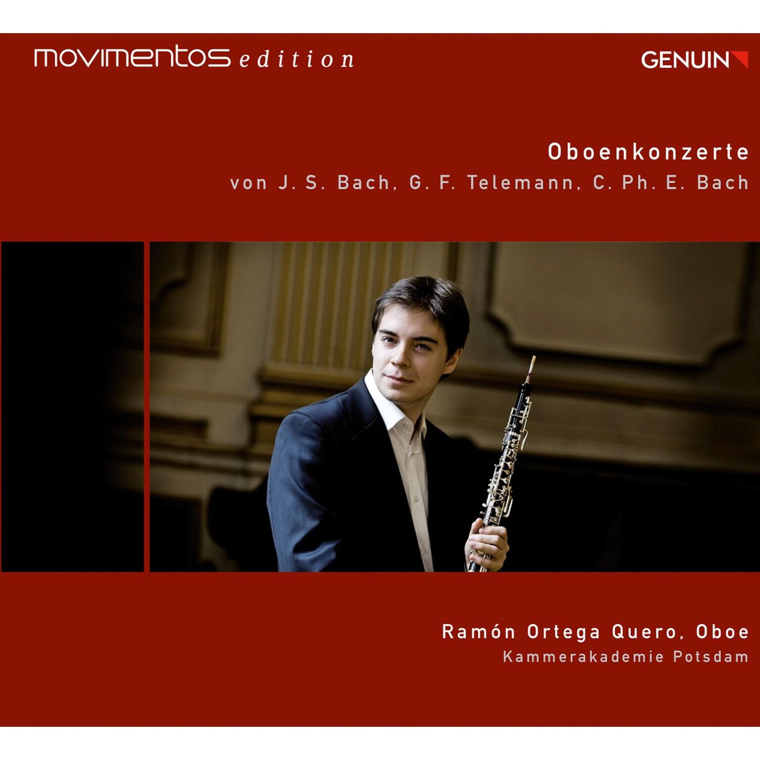 Релиз J.S. Bach, Telemann & C.P.E. Bach: Oboe Concertos (Movimentos Edition)