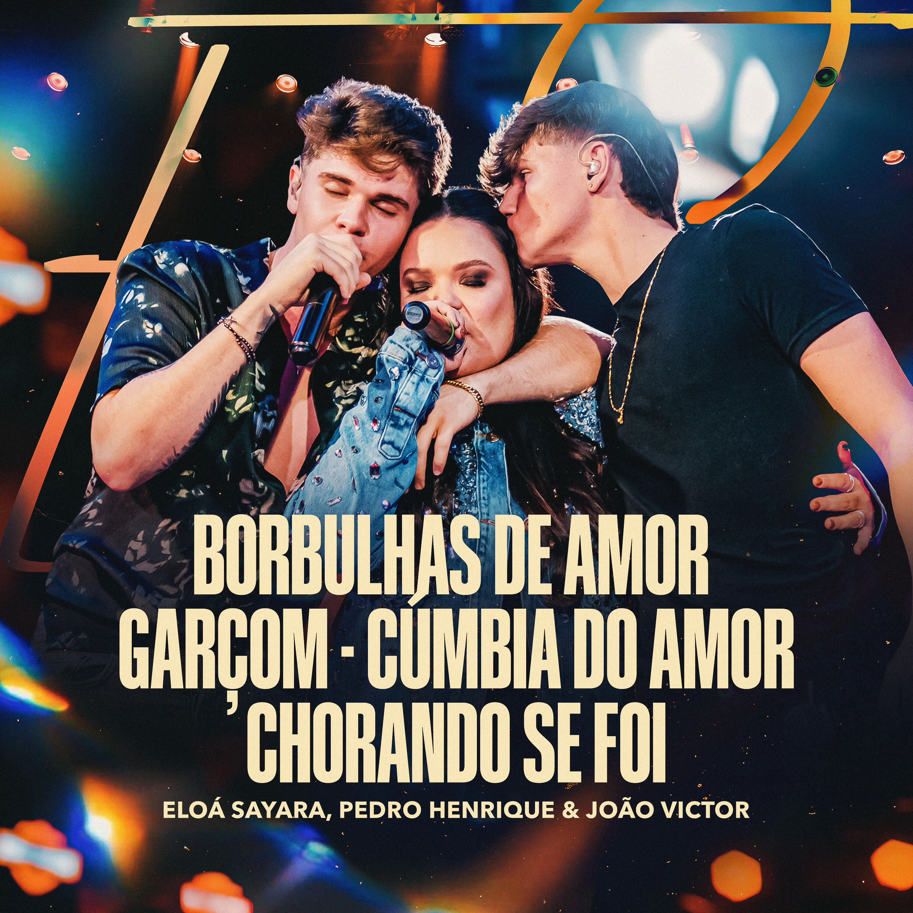 Релиз Borbulhas de Amor / Garçom / Cúmbia do Amor / Chorando Se Foi