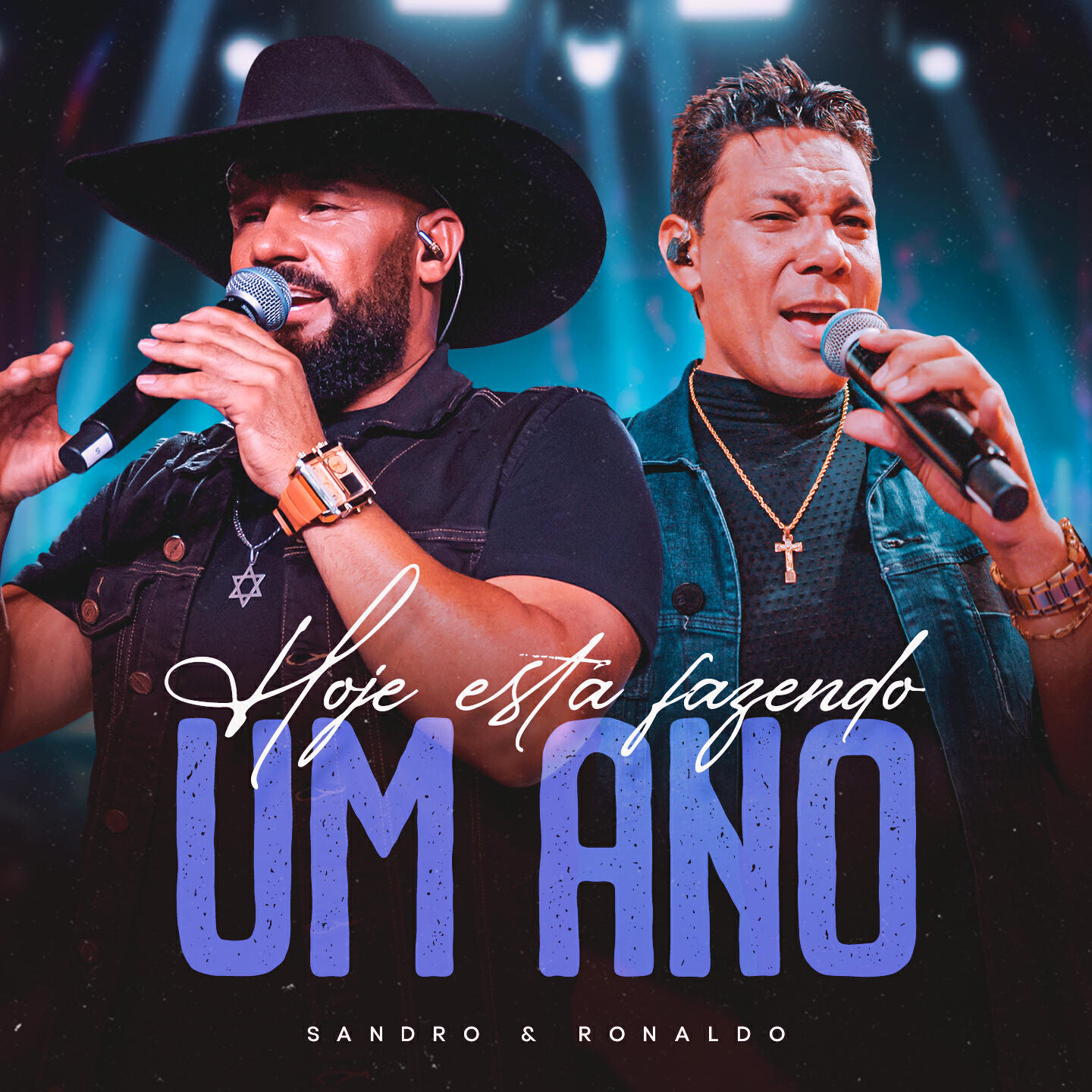 Релиз Hoje Está Fazendo Um Ano (Modão e Paixão, Ao Vivo)