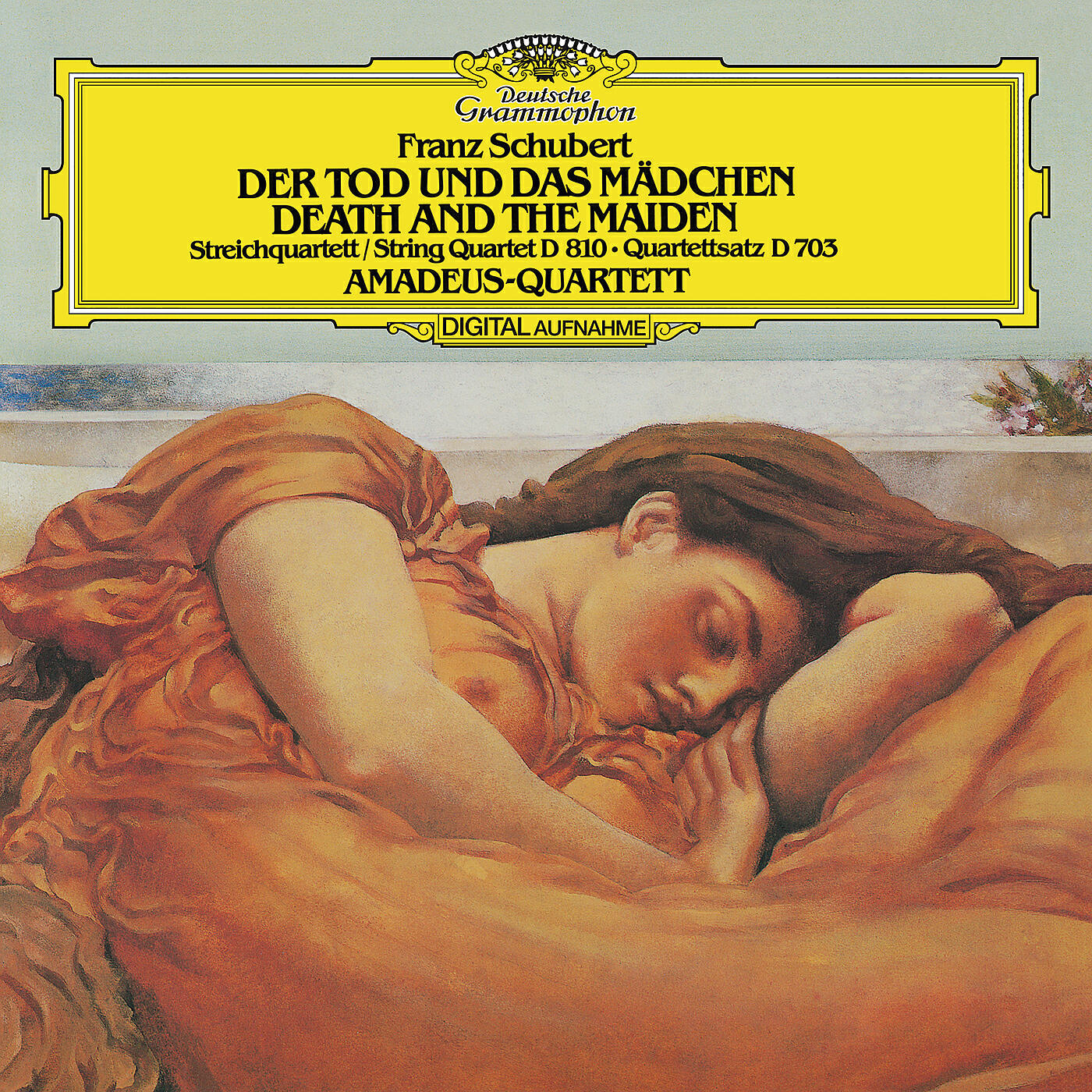 Релиз Schubert: String Quartet No.14 In D Minor, D. 810 "Death and the Maiden"; String Quartet No.12 In C Minor, D.703 - "Quartettsatz"