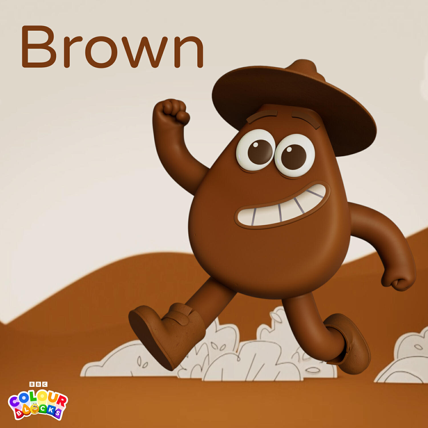 Релиз Colourblocks Songs | My Name is Brown