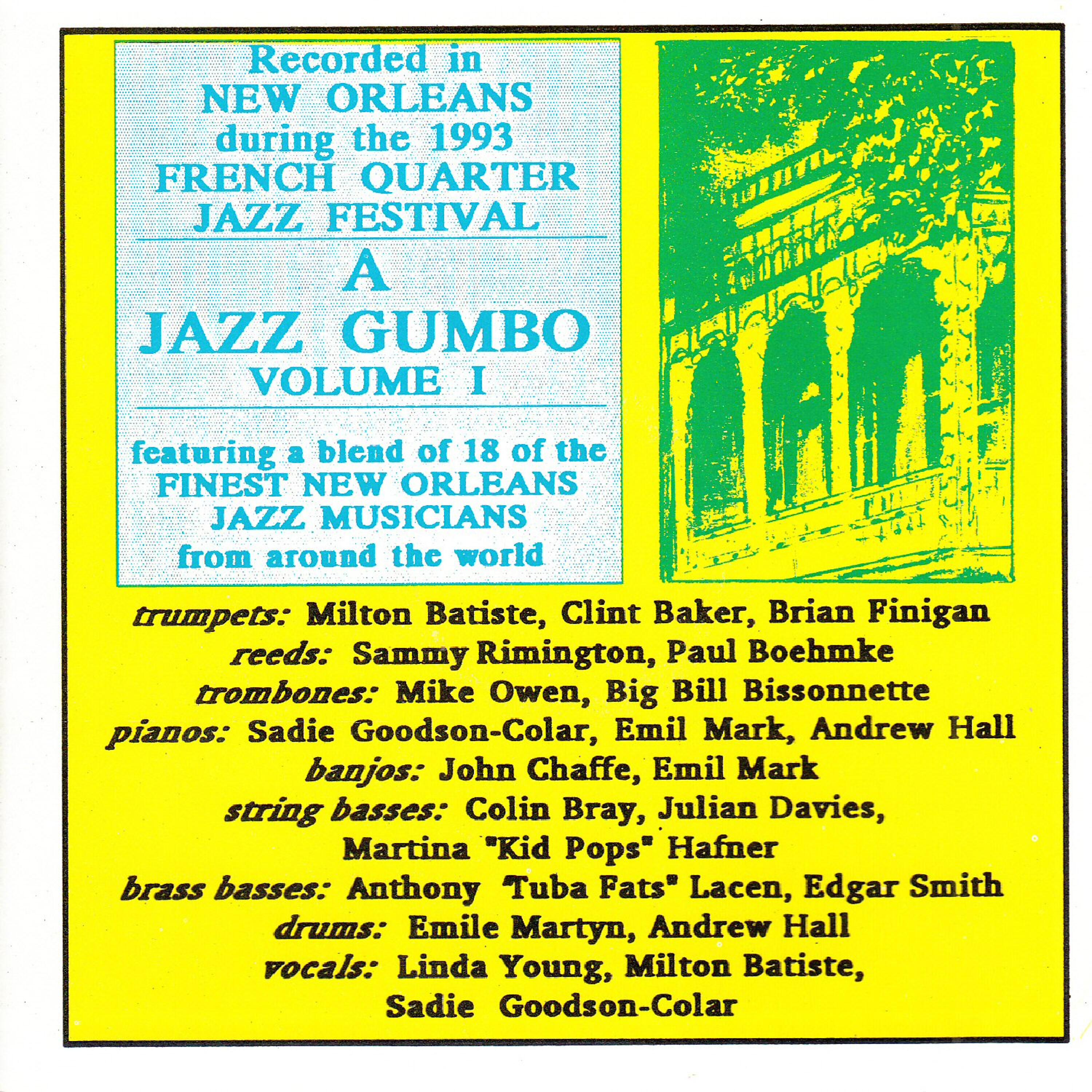 Релиз A Jazz Gumbo, Vol. 1