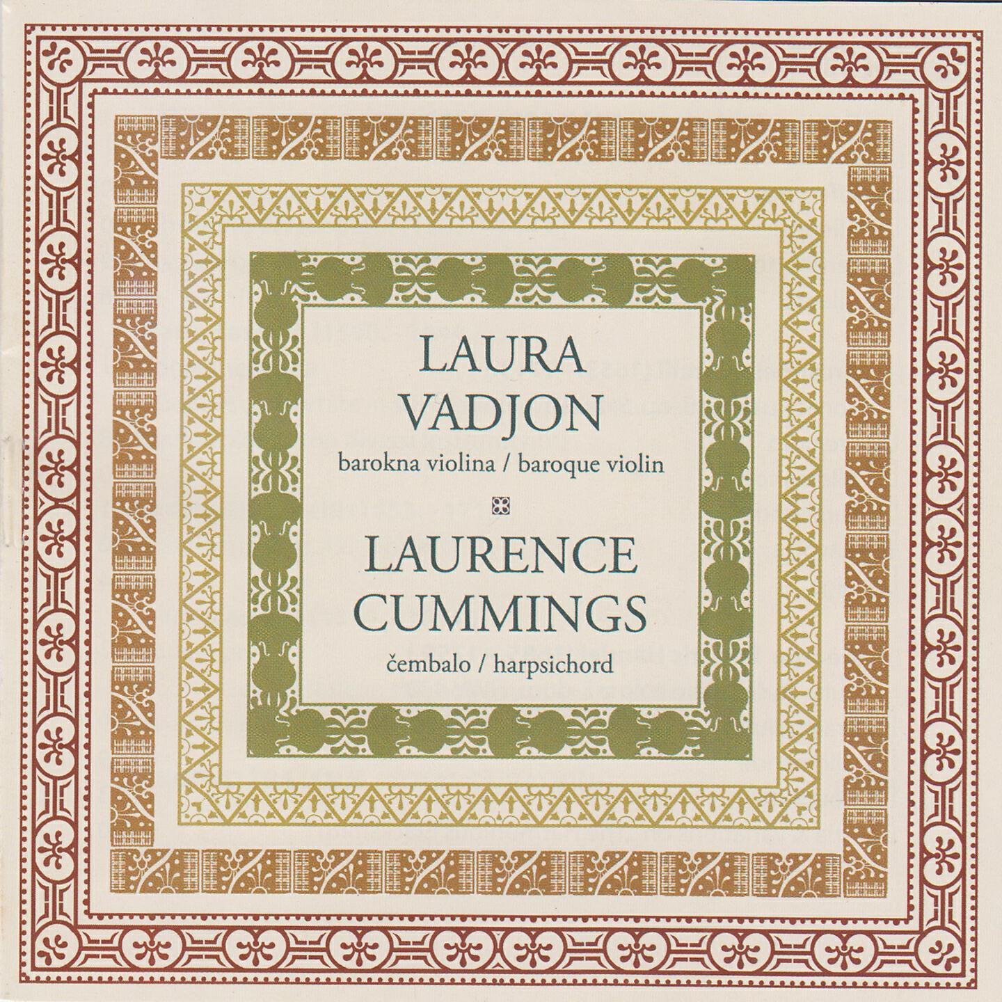 Релиз Laura vadjon, baroque violin & laurence cummings, harpsichord