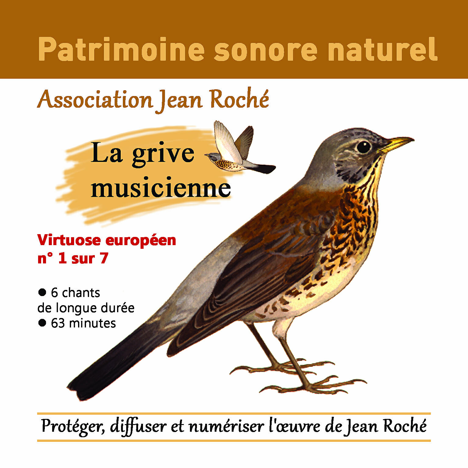 Релиз Patrimoine Sonore Naturel - La Grive Musicienne