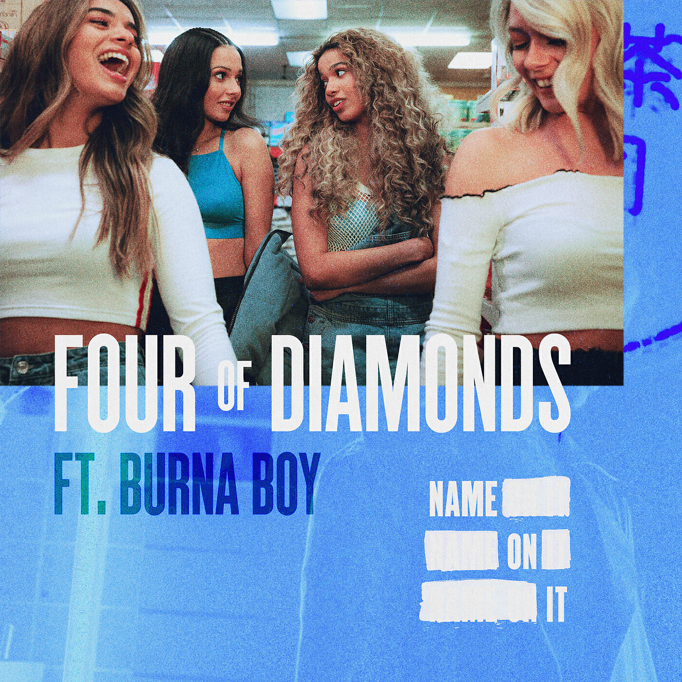 Скачать песню Four Of Diamonds, Burna Boy - Name On It бесплатно в MP3 для Android и iOS