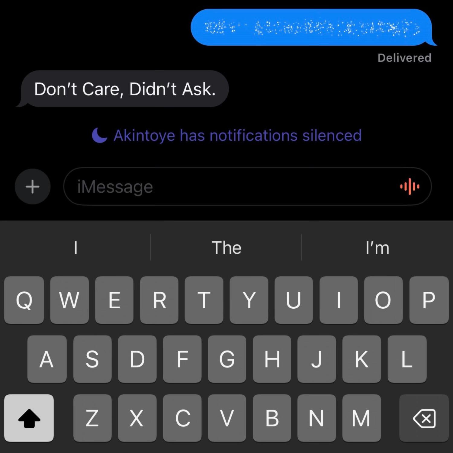 Релиз Don't Care Didn't Ask