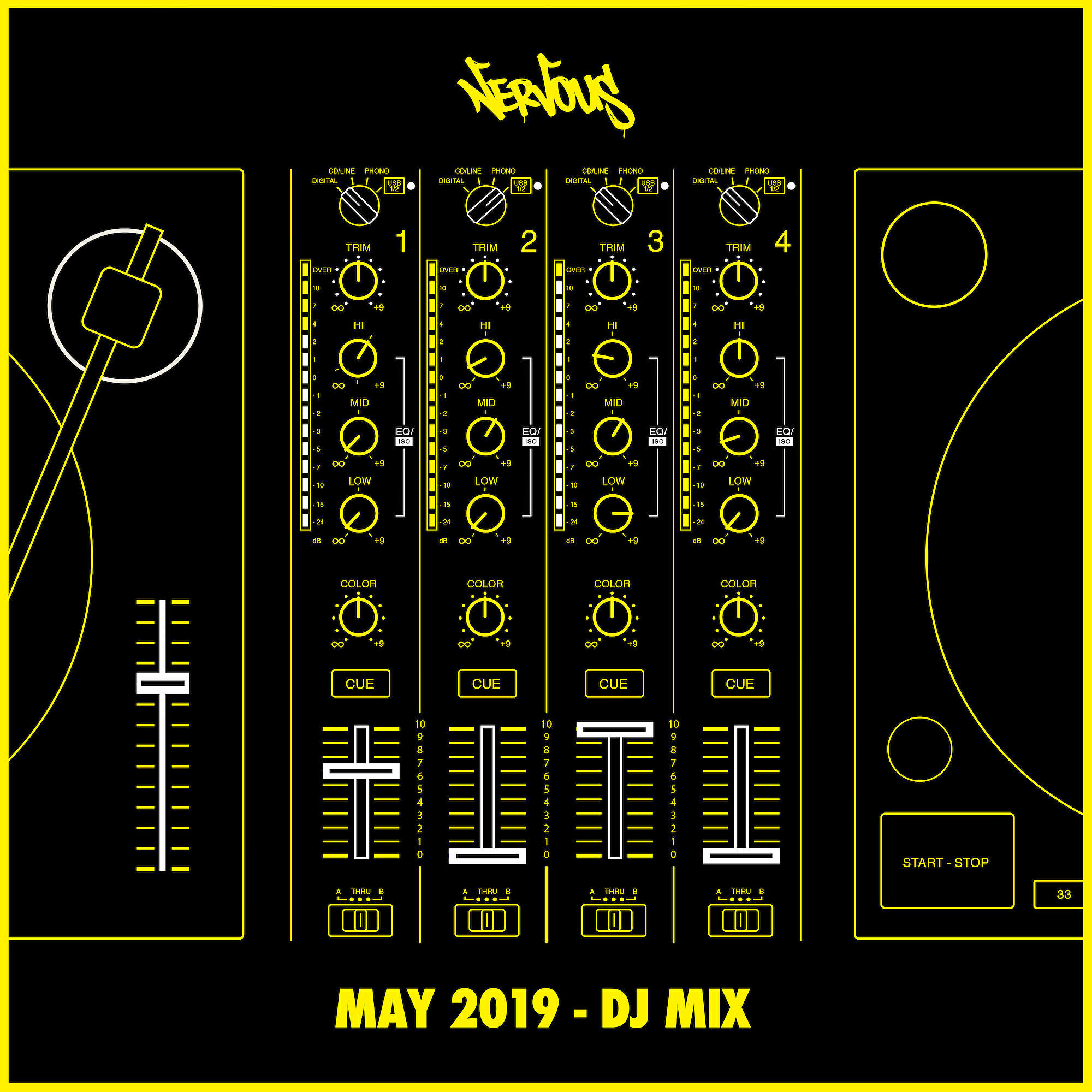 Релиз Nervous May 2019 (DJ Mix)