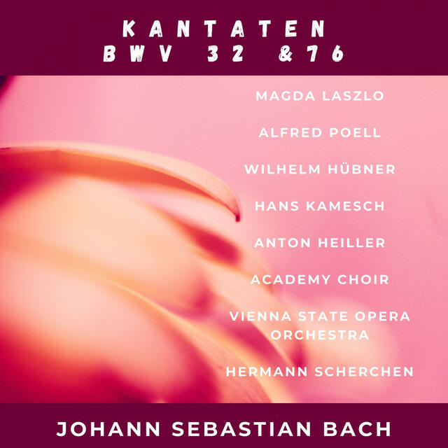 Релиз Johann Sebastian Bach : Kantaten BWV 32 &76