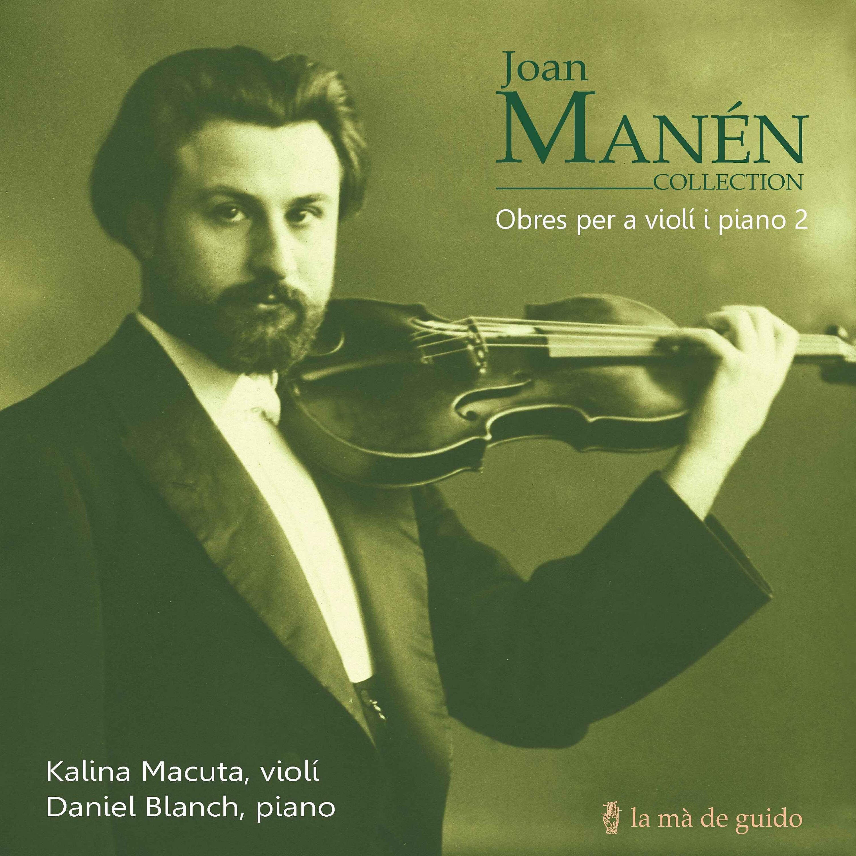 Релиз Joan Manén. Violin & Piano works 2