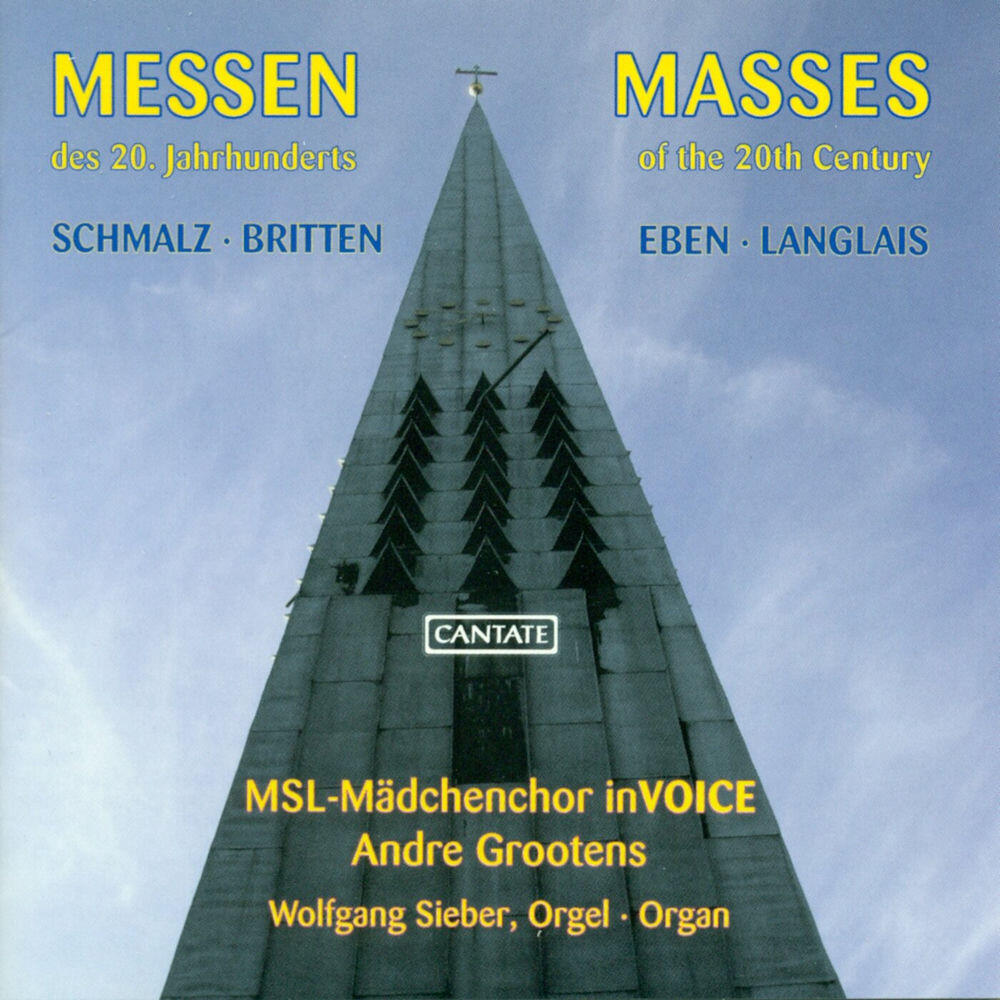 Релиз Schmalz, P.: Deutsche Marienmesse / Britten, B.: Missa Brevis / Eben, P.: Missa Adventus Et Quadragesimae