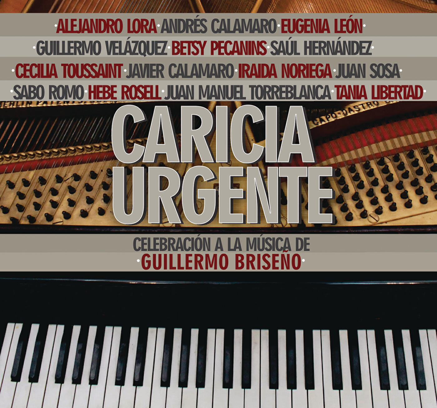 Релиз Caricia Urgente: Celebración a la Música de Guillermo Briseño