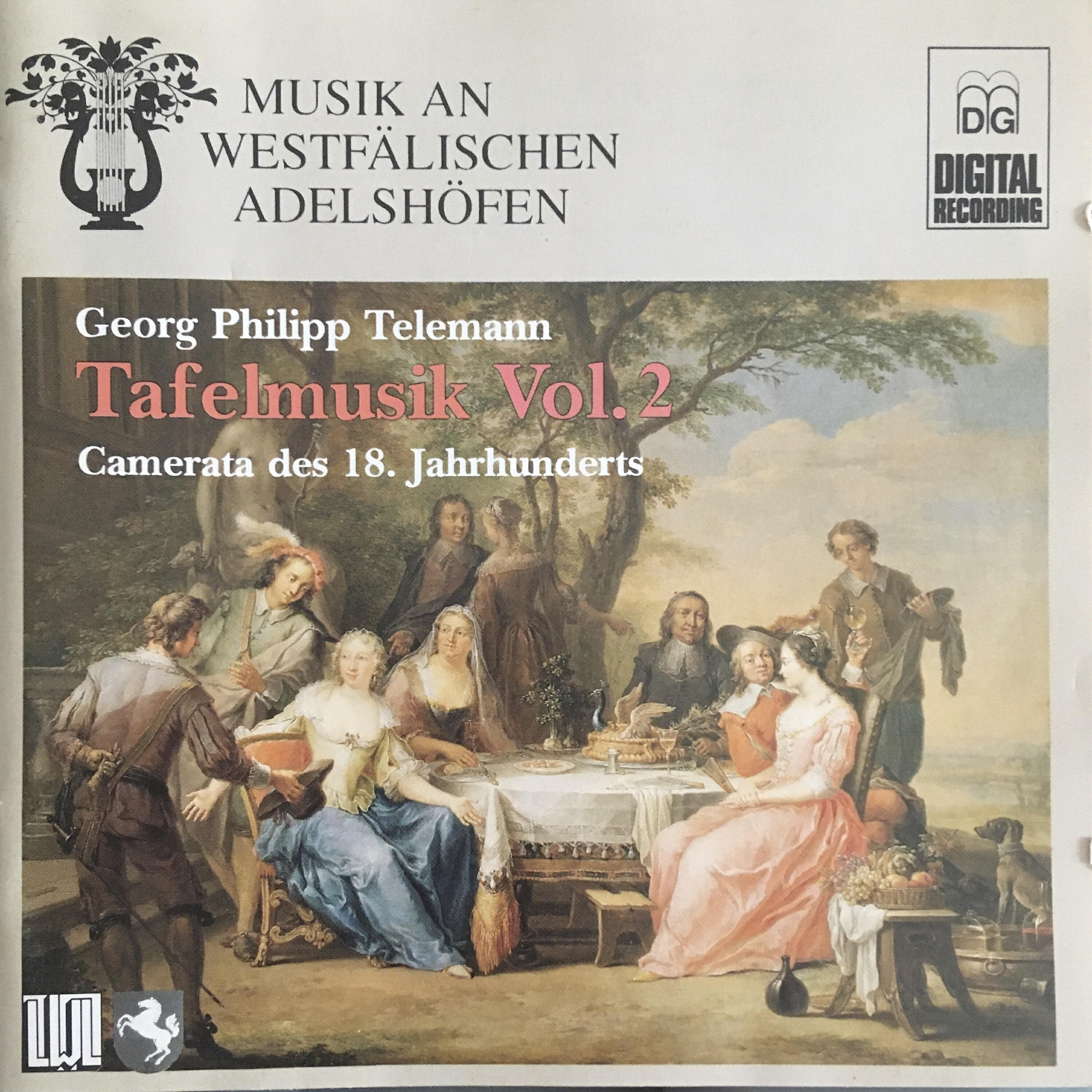Релиз Georg Philipp Telemann: Tafelmusik, Vol. 2