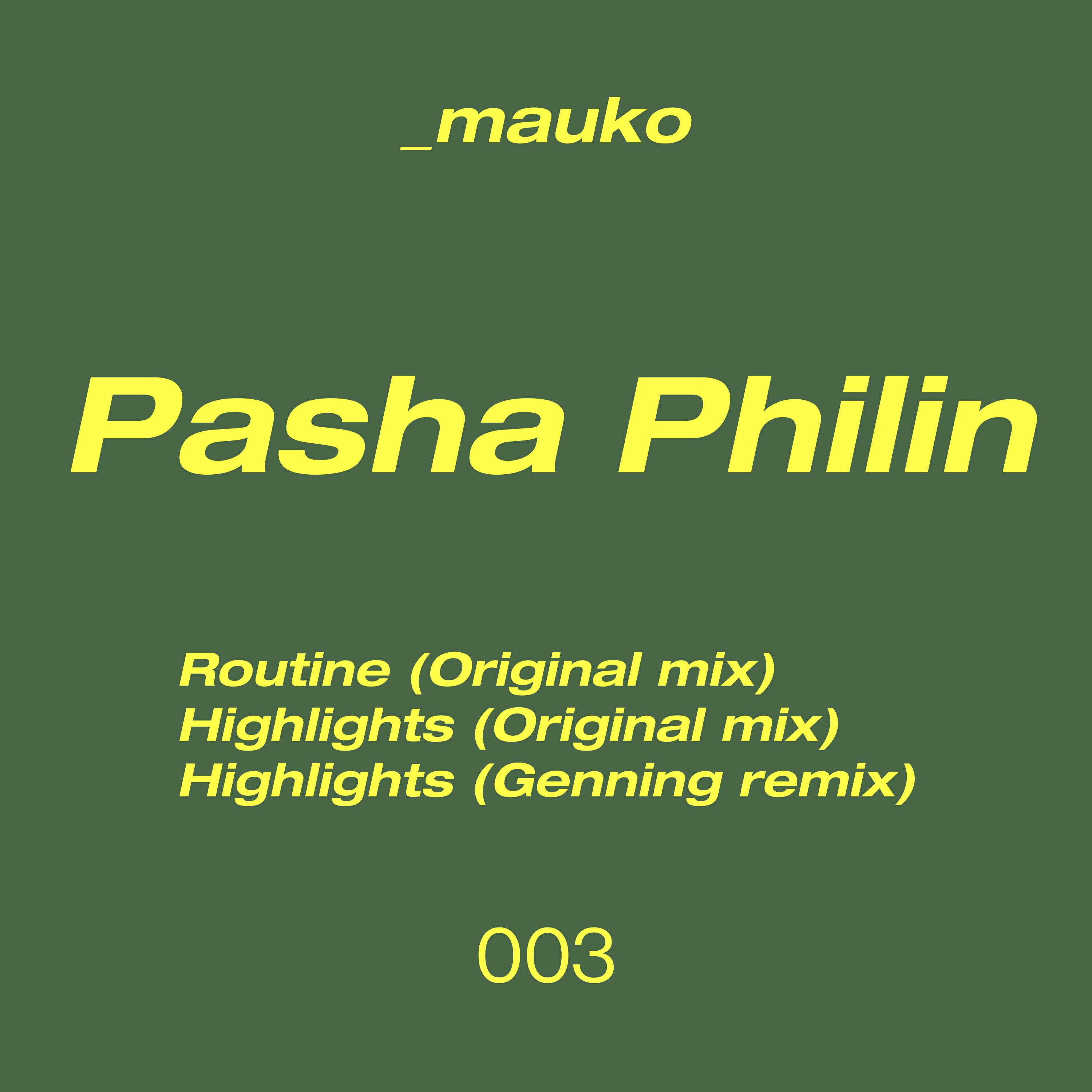 Релиз Routine/Highlights