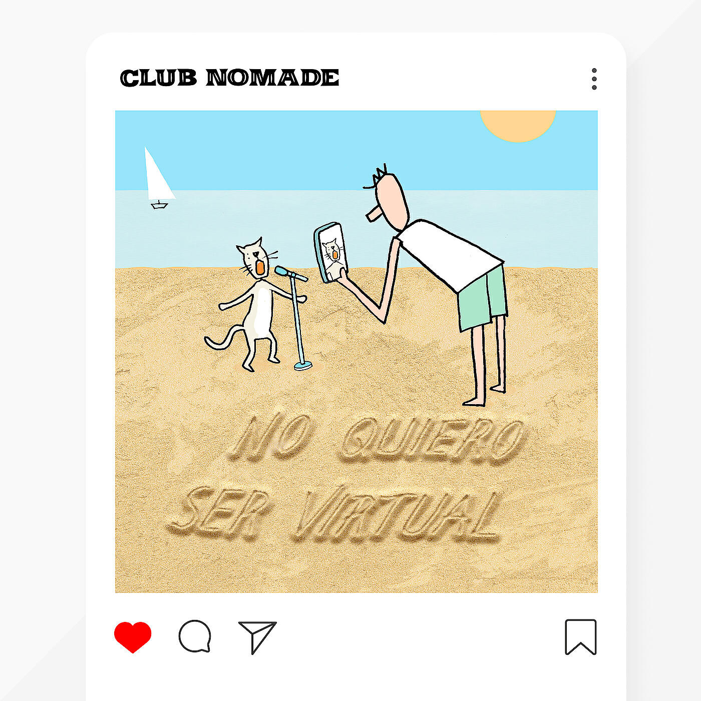 Релиз No Quiero Ser Virtual
