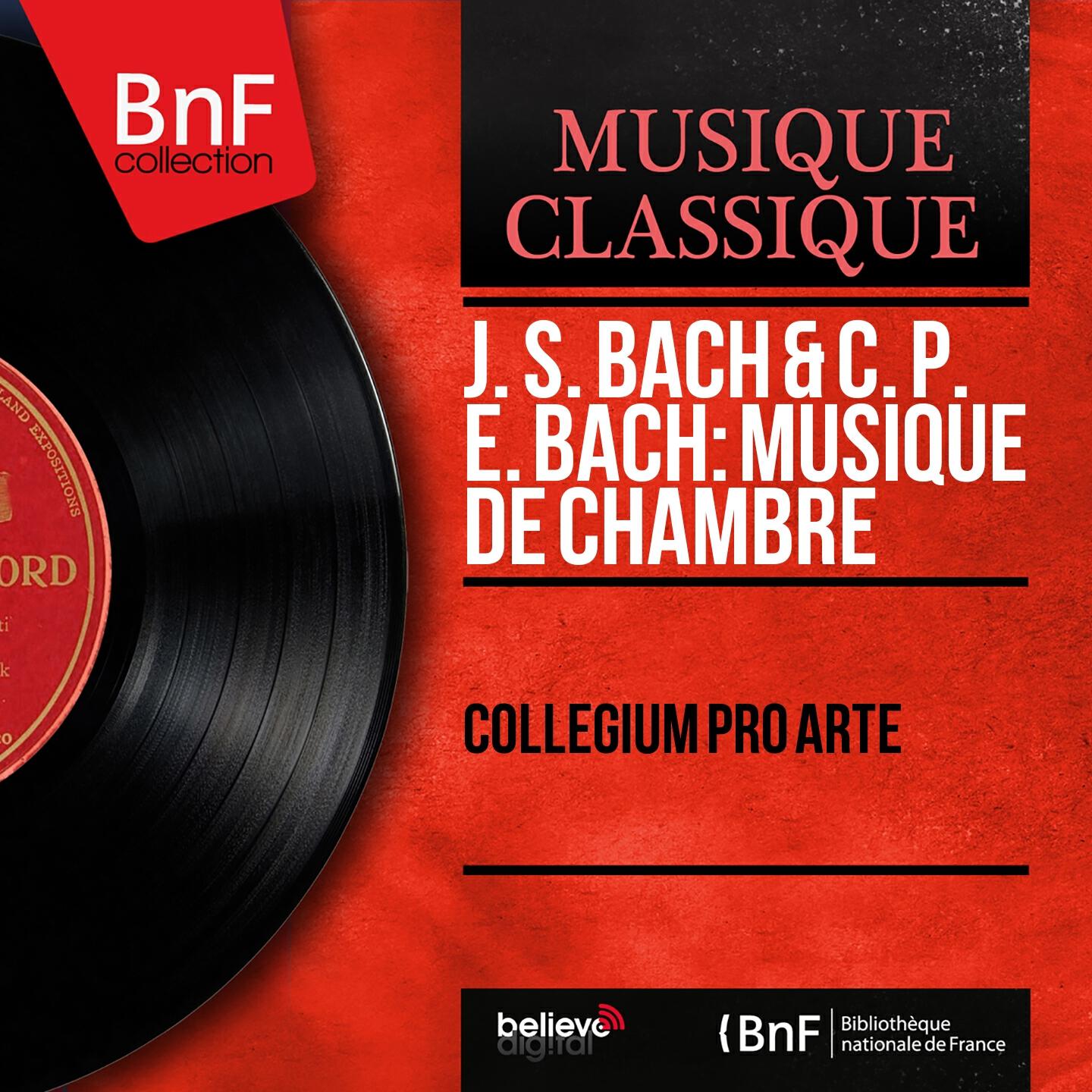 Релиз J. S. Bach & C. P. E. Bach: Musique de chambre (Mono Version)