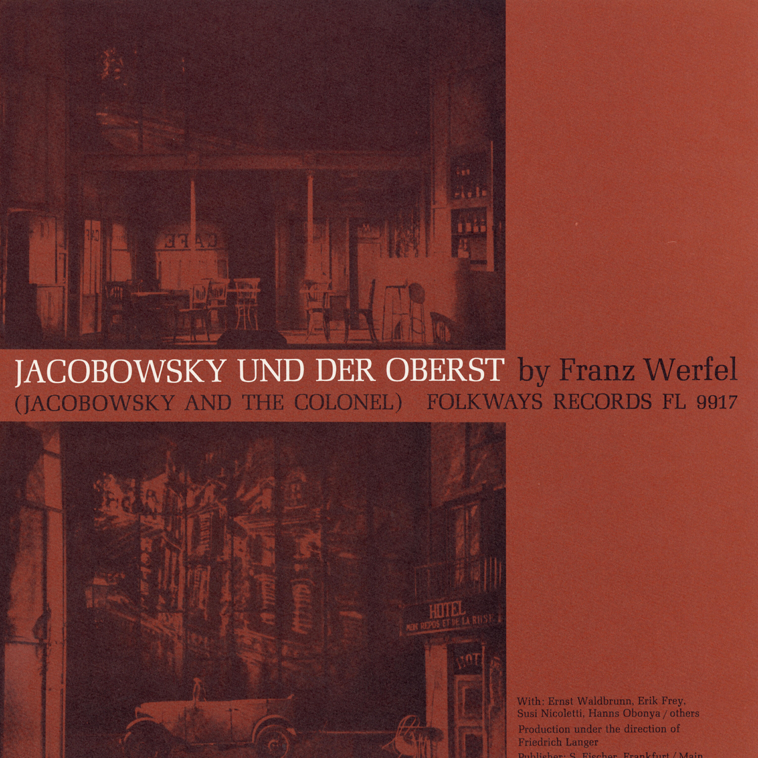 Релиз Jacobowsky und der Oberst - Jacobowsky and the Colonel: By Franz Werfel
