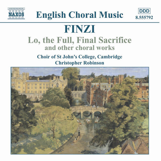 Релиз Finzi: Lo, the Full, Final Sacrifice / Magnificat / Unaccompanied Partsongs, Op. 17