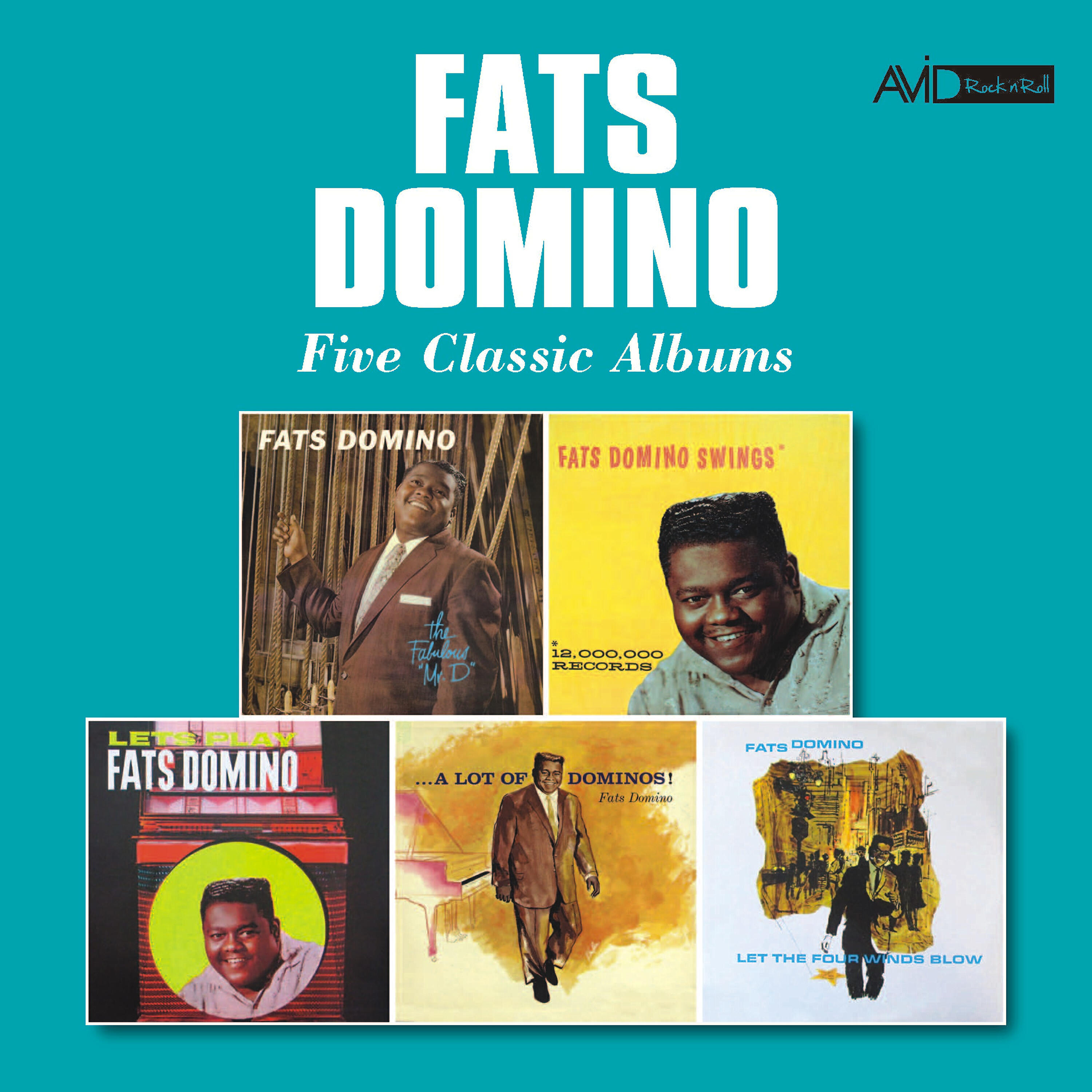 Постер альбома Five Classic Albums (The Fabulous Mr. D / Swings / Let's Play Fats Domino / a Lot of Dominos / Let the Four Winds Blow) (Remastered)