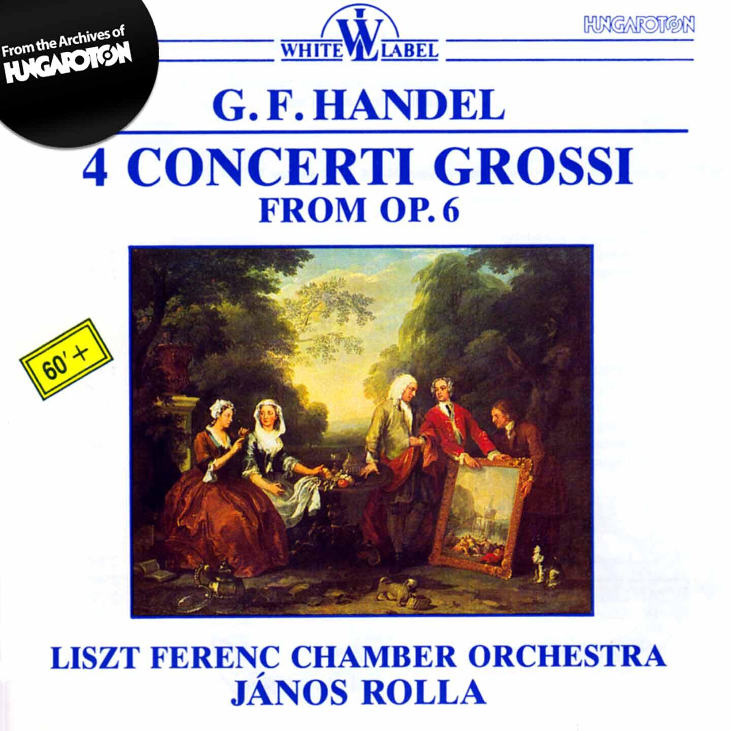 Релиз Handel: 4 Concerti Grossi from Op. 6
