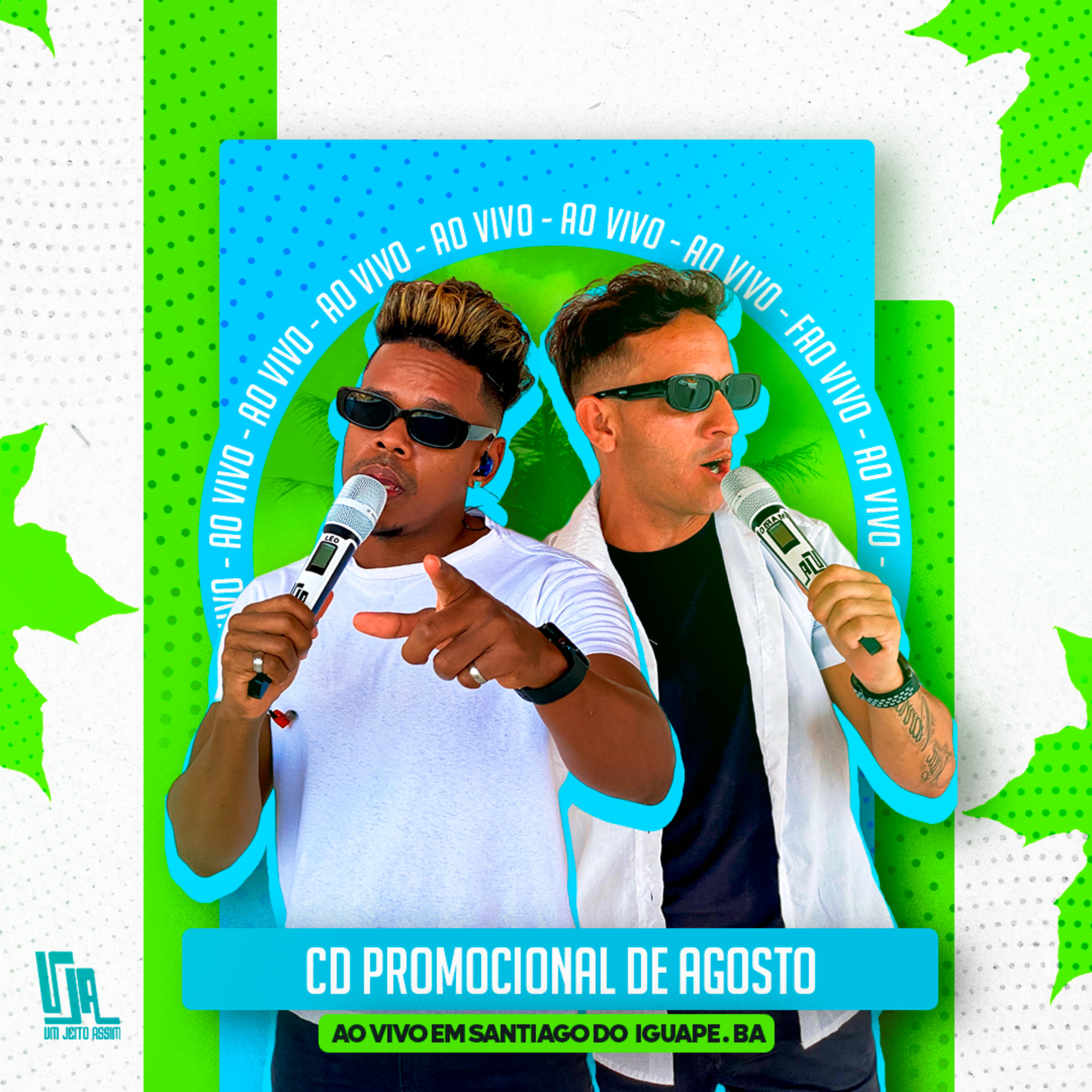 Релиз Uja Cd Promocional de Agosto - Ao Vivo em Santiago do Iguape Ba