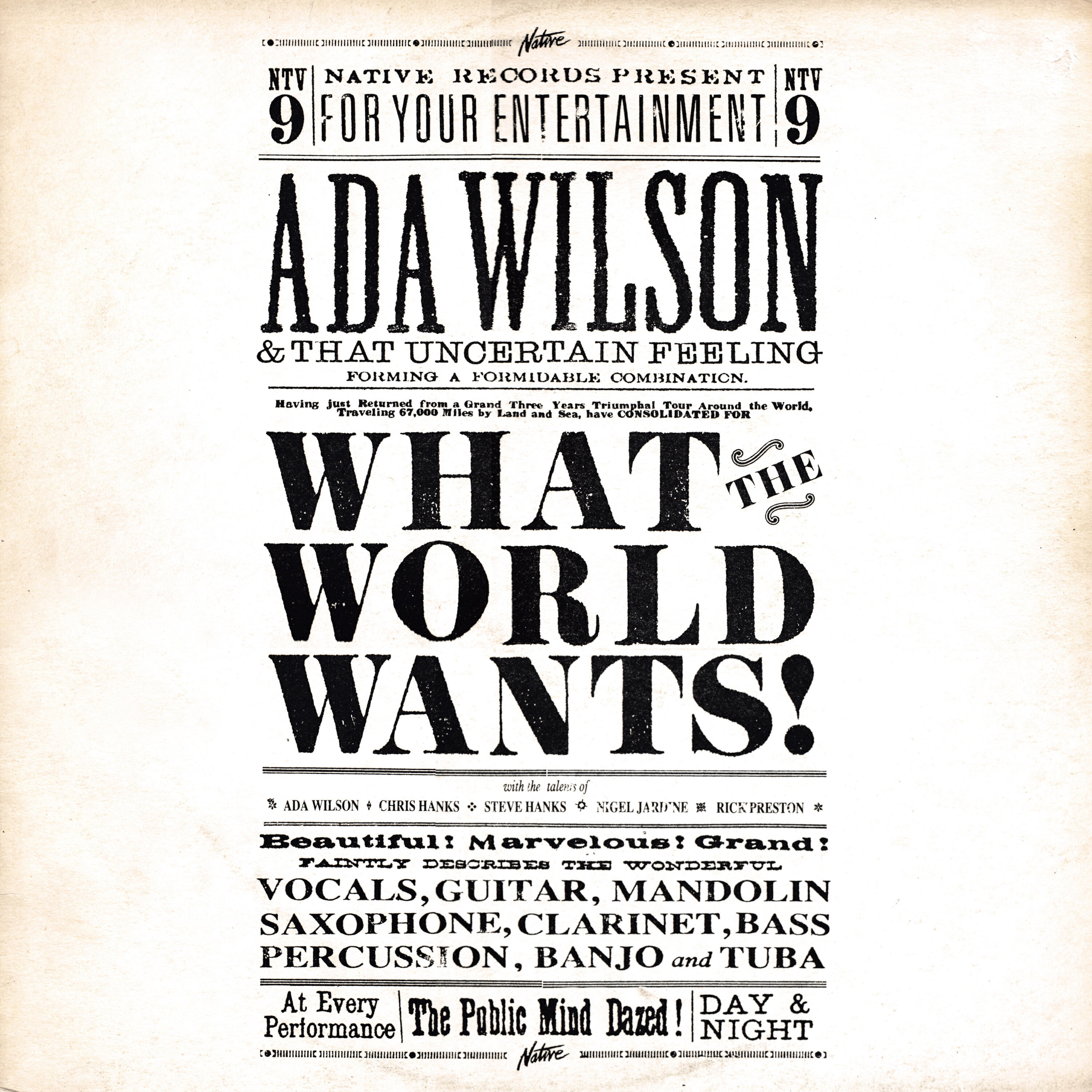 Ada Wilson & That Uncertain Feeling