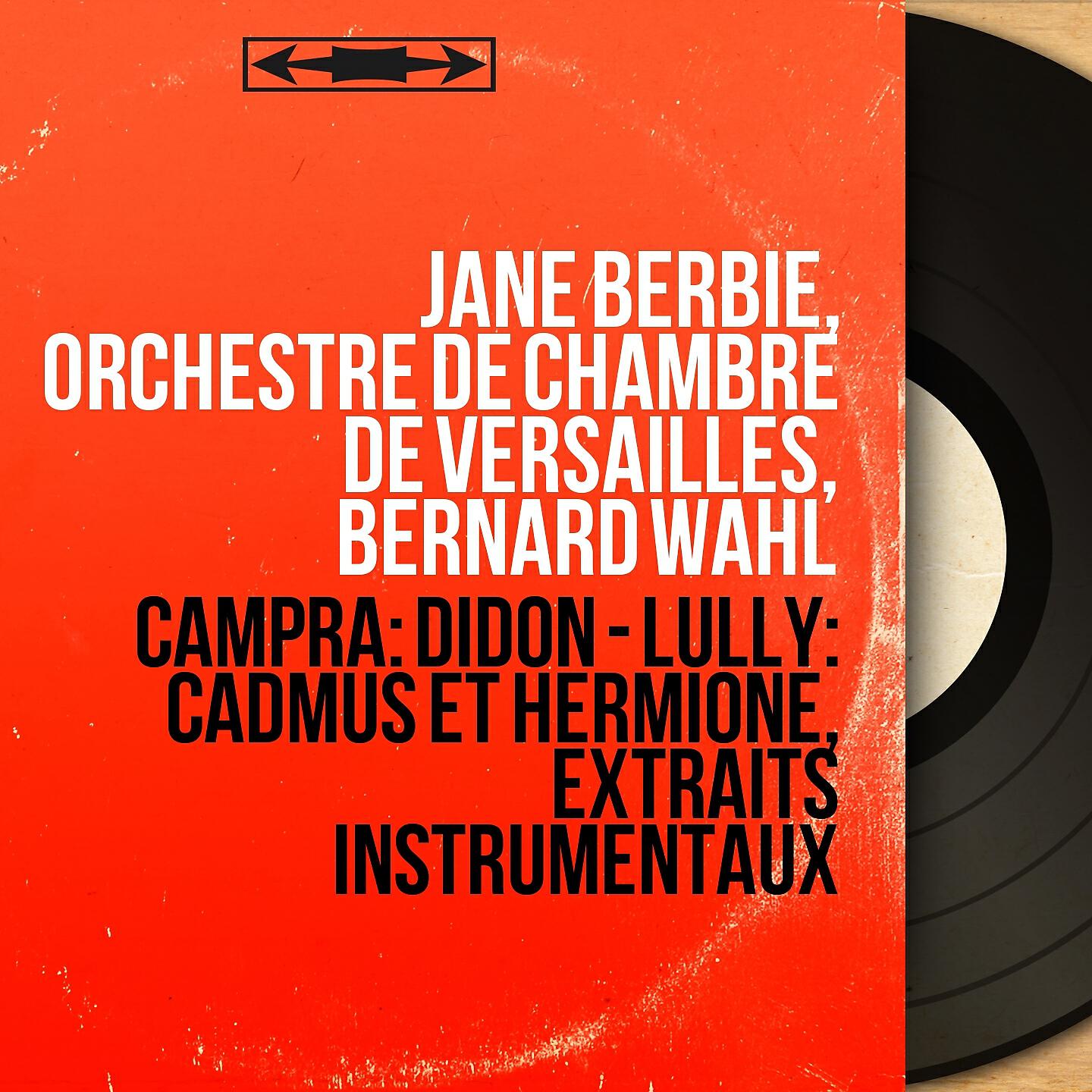 Jane Berbié, Orchestre de chambre de Versailles, Bernard Wahl