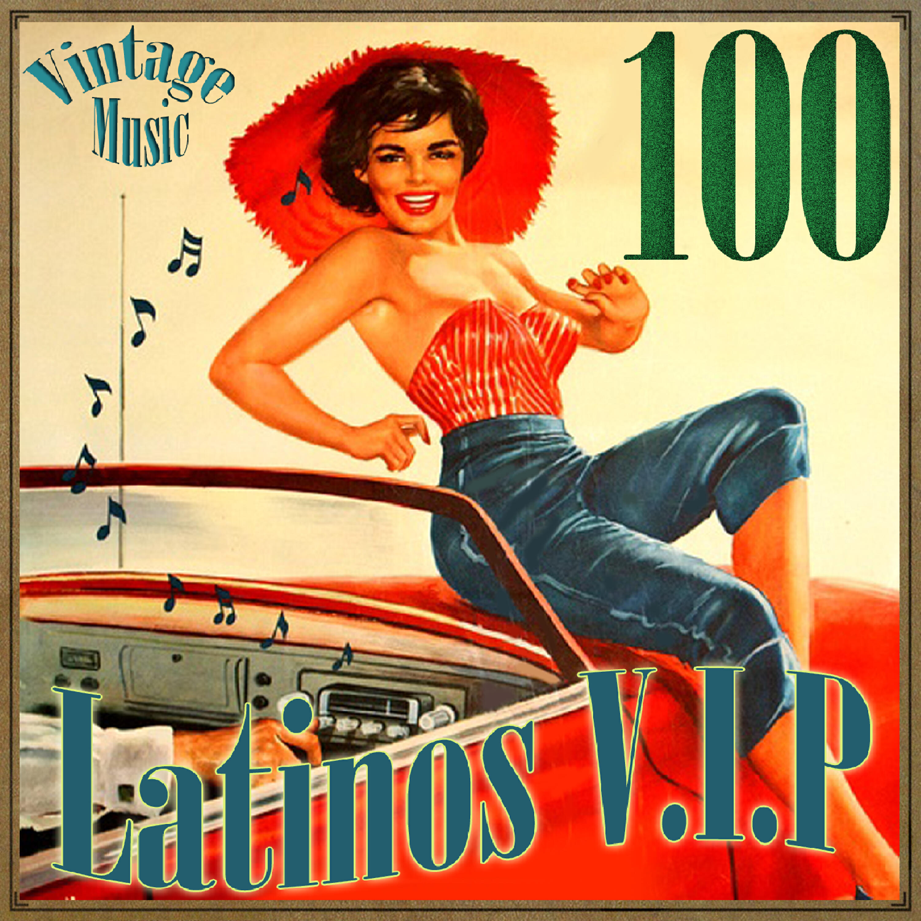 Релиз 100 Latinos VIP Vintage Music