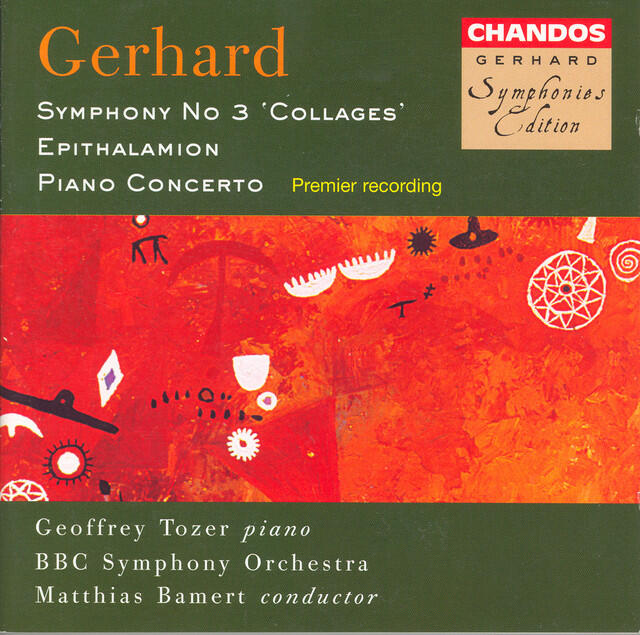 Релиз Gerhard: Symphony No. 3 / Epithalamion / Piano Concerto