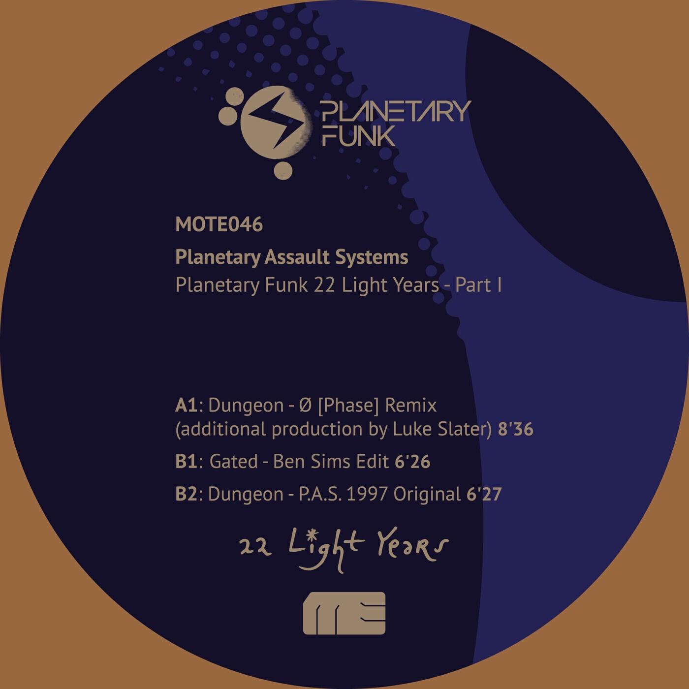 Релиз Planetary Funk 22 Light Years Series (Part 1)