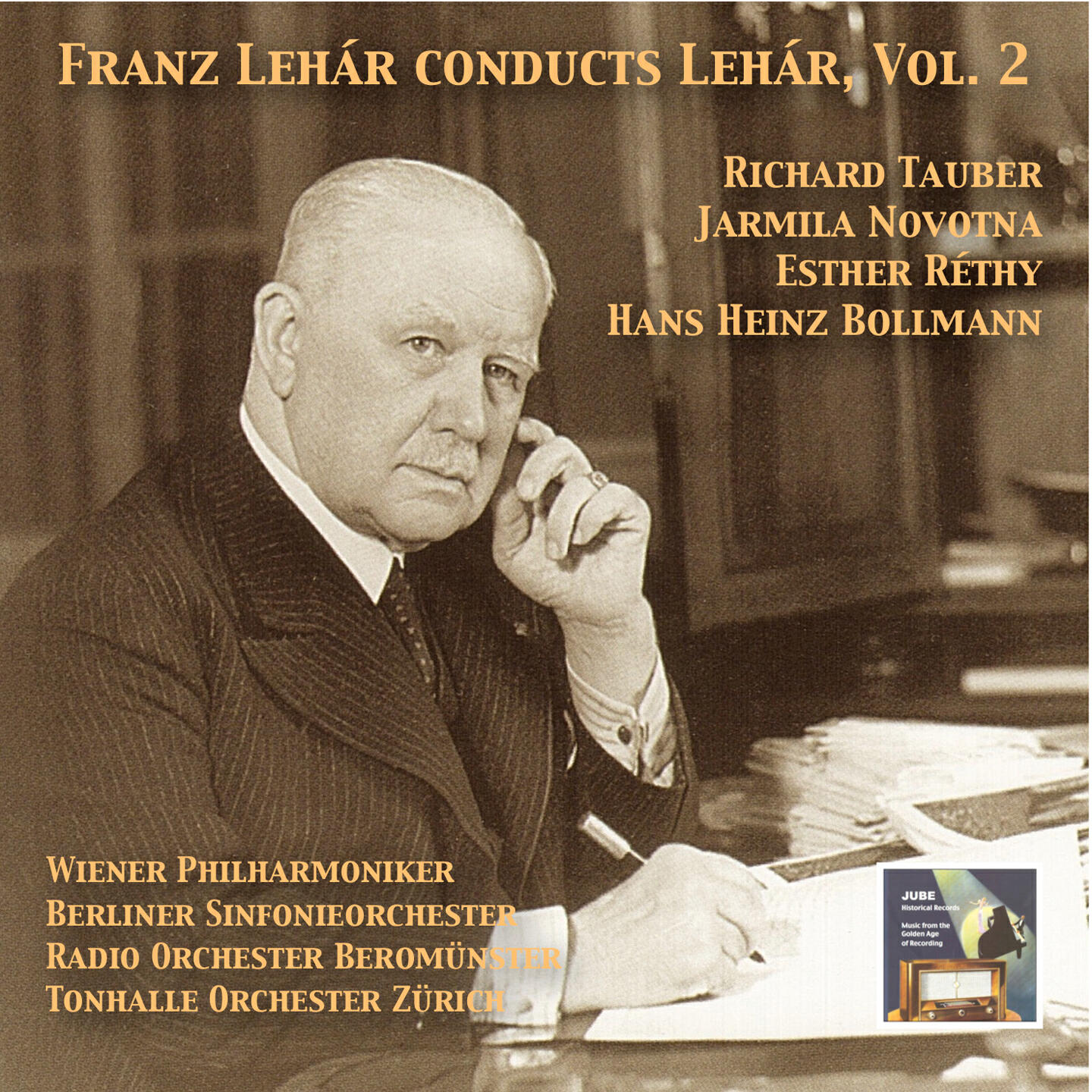 Релиз Masterpieces of Operetta: Franz Lehár Conducts Lehár, Vol. 2 (2015 Digital Remaster)