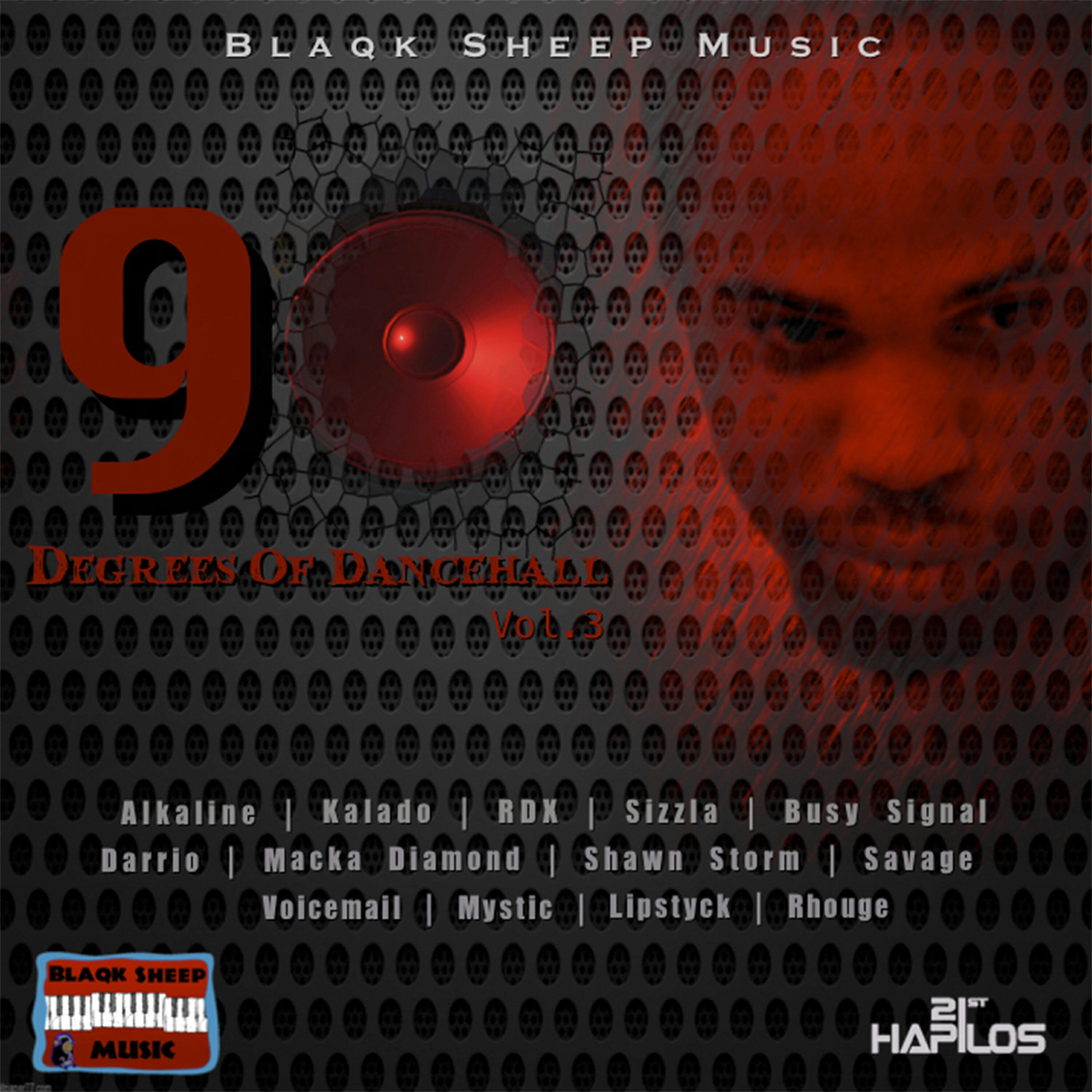 Релиз Blaqk Sheep Music Presents: 90 Degrees of Dancehall, Vol. 3