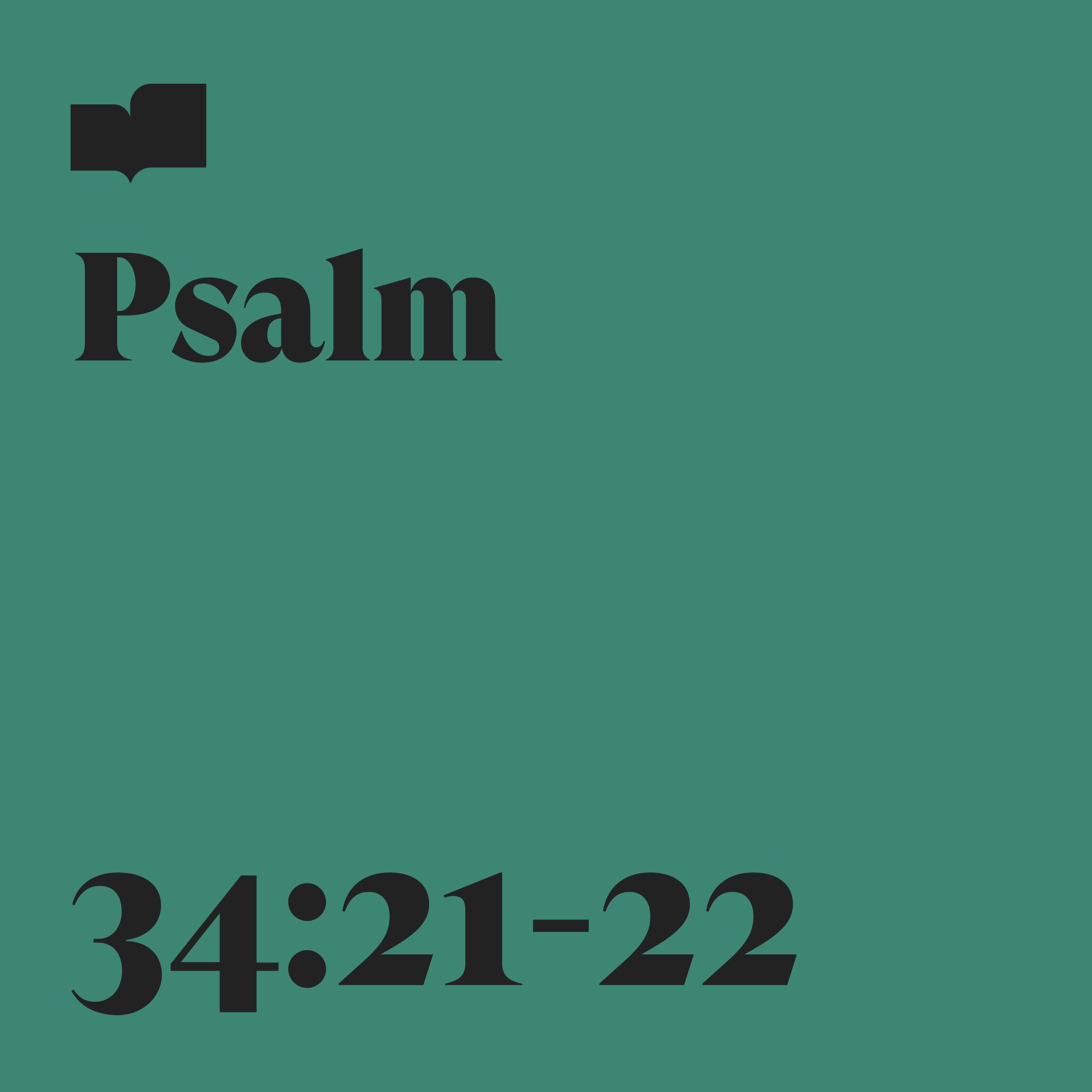 Релиз Psalm 34:21-22