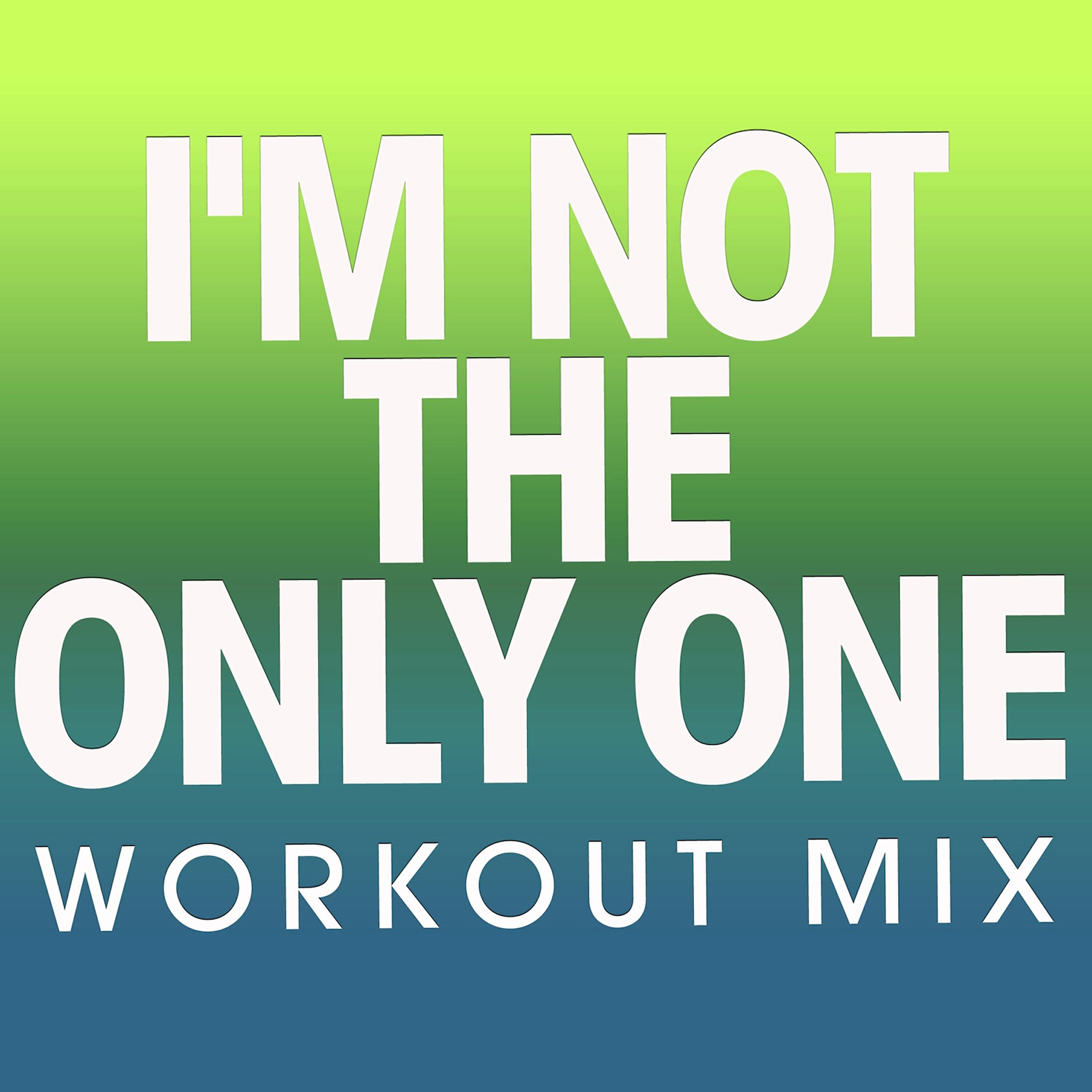 Релиз I'm Not the Only One - Single