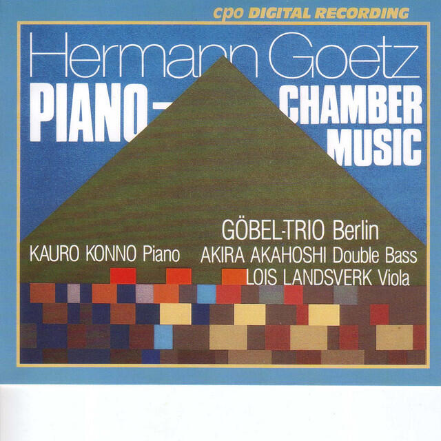 Релиз Goetz: Piano Chamber Music