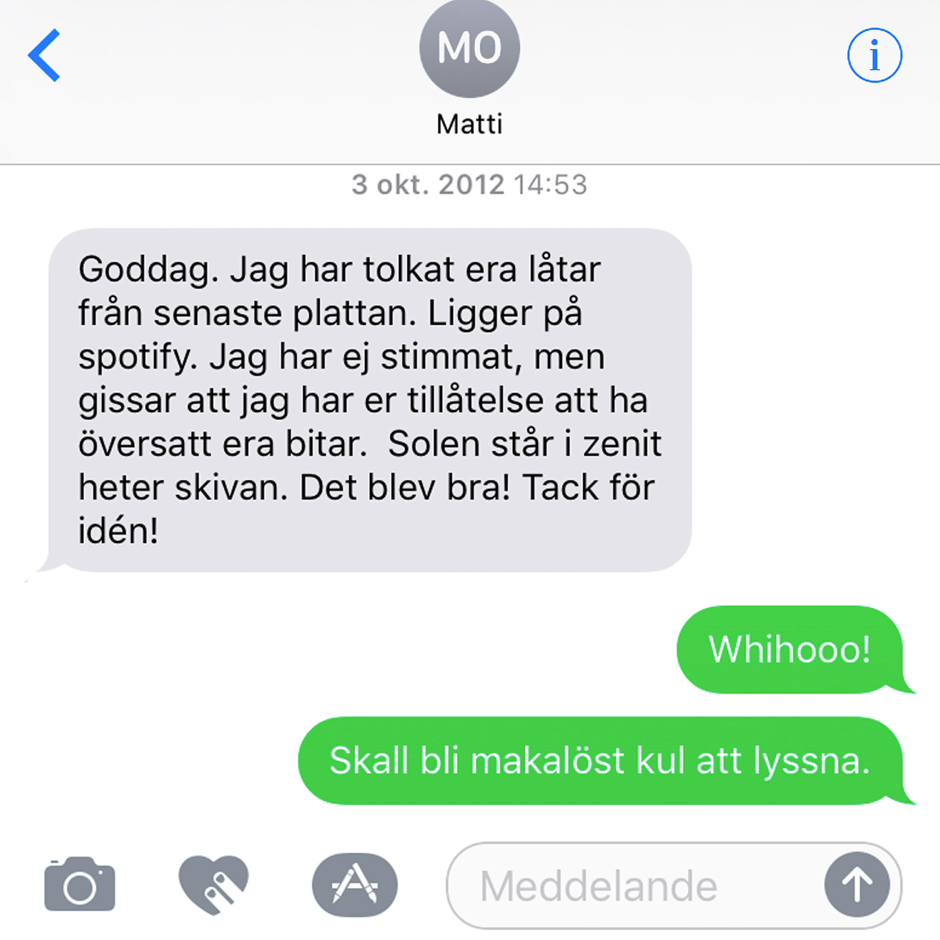 Релиз Solen Står I Zenit
