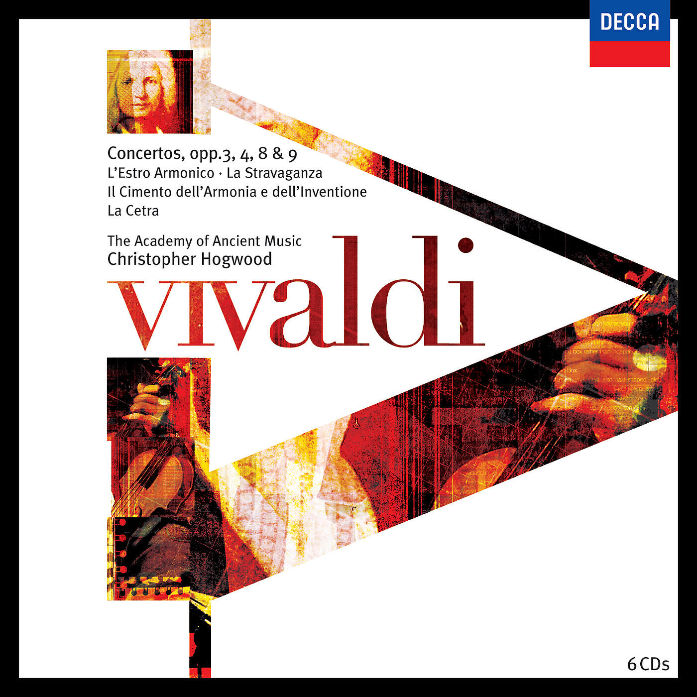 Релиз Vivaldi: Concerti Opp.3,4,8 & 9