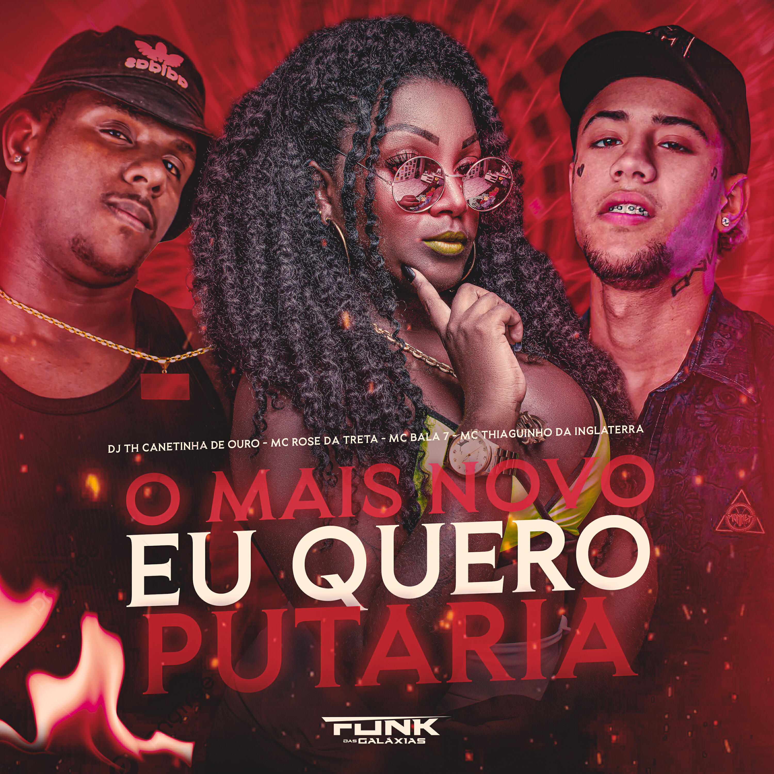 Скачать песню Mc Bala 7, Mc Rose da Treta, Mc Thiaguinho da Inglaterra - O Mais Novo Eu Quero Putaria бесплатно в MP3 для Android и iOS