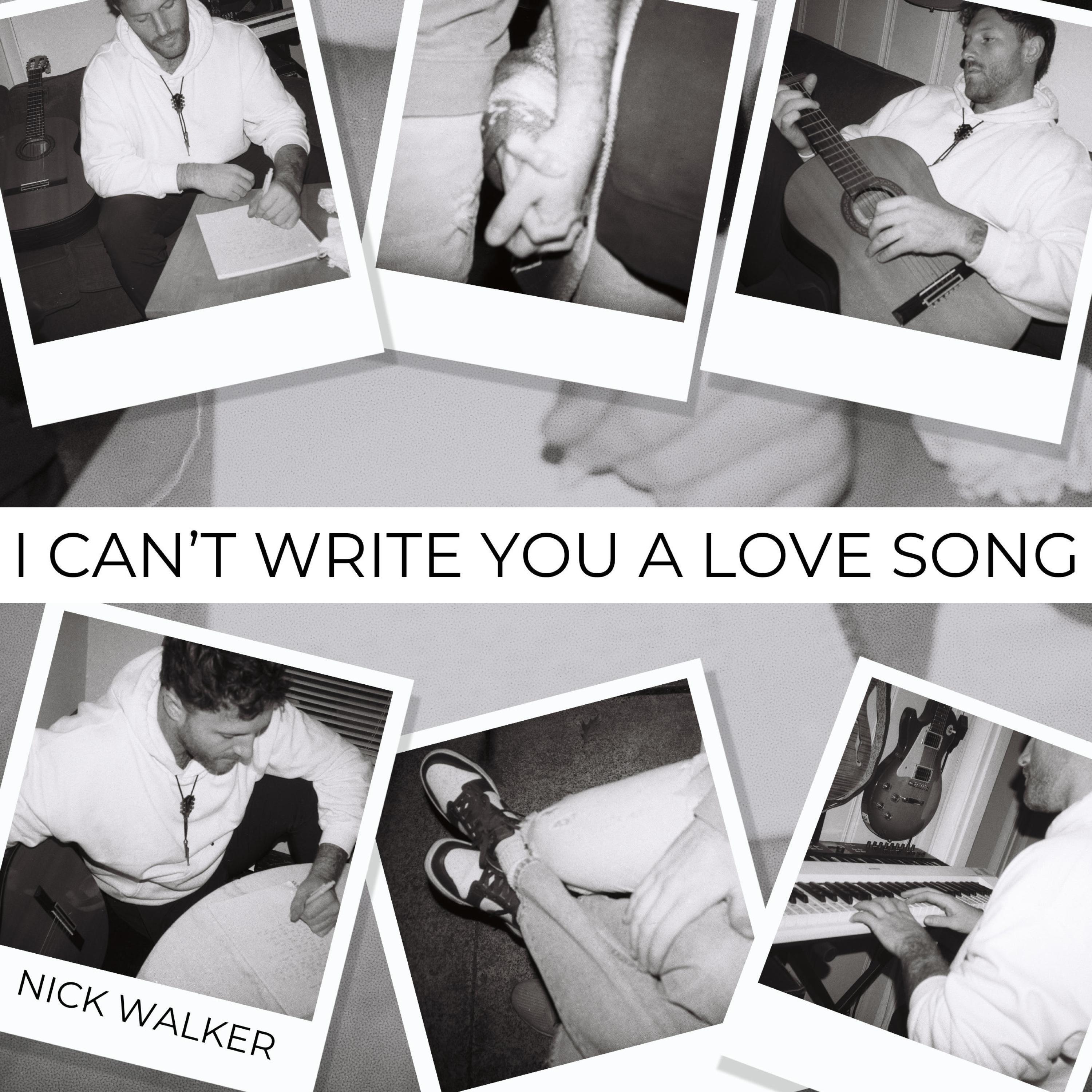 Релиз I Can't Write You A Love Song