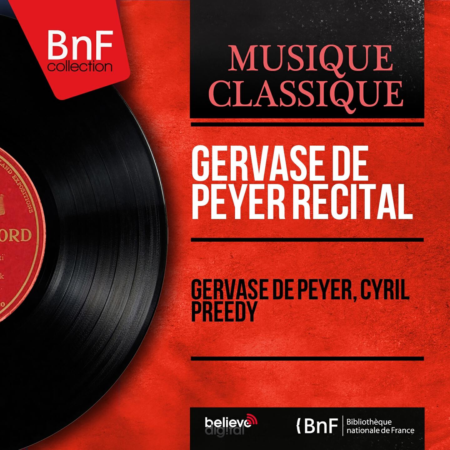 Релиз Gervase de Peyer Recital (Mono Version)