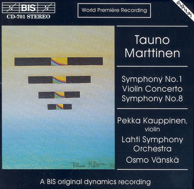 Релиз Marttinen: Symphony No. 1 / Symphony No. 8 / Concerto Op. 13