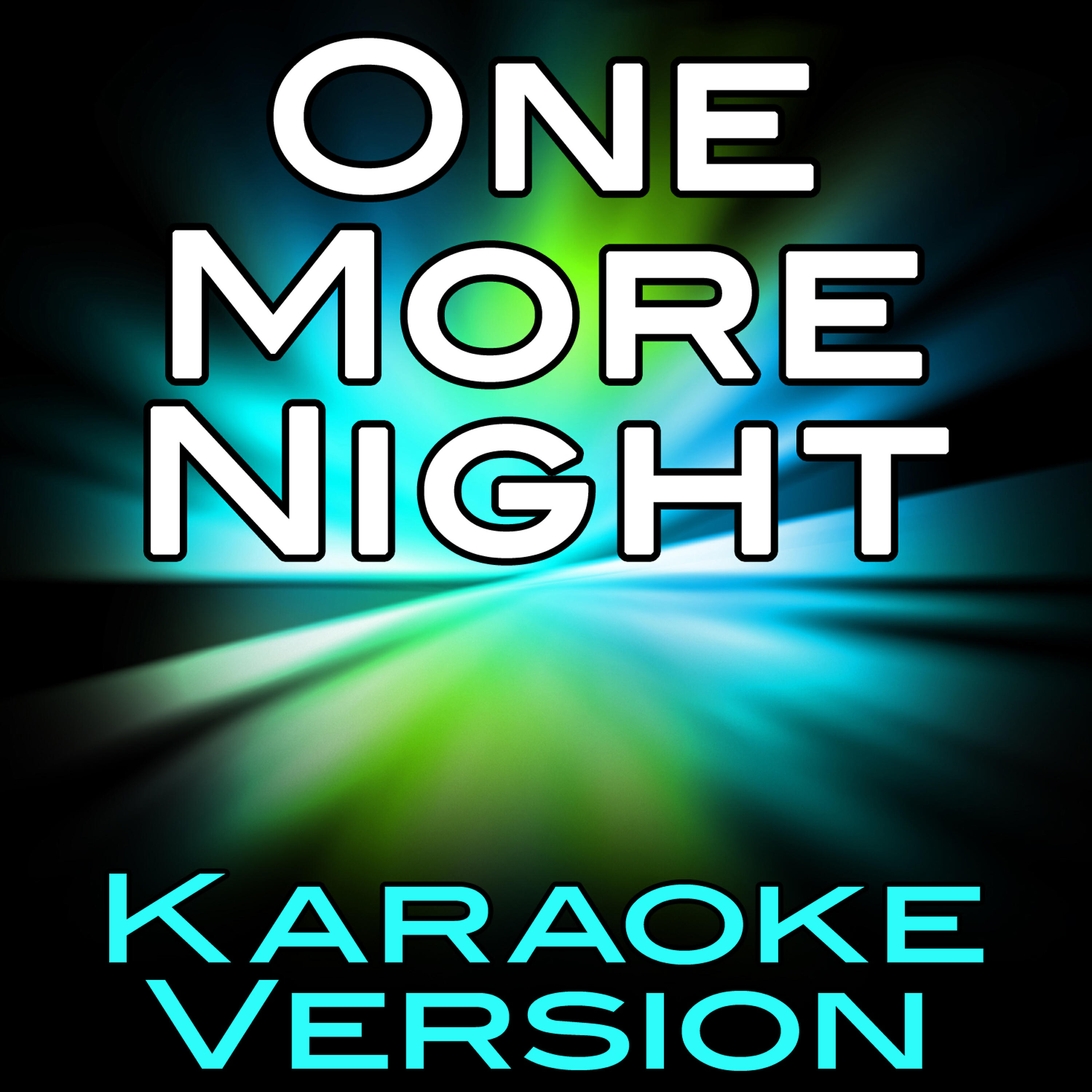 Релиз One More Night (Karaoke Version)