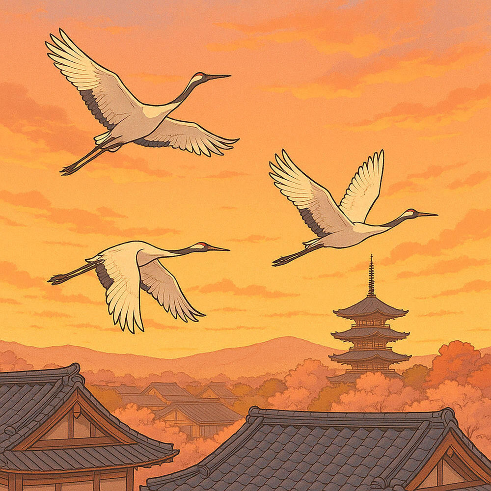 Релиз Cranes Over Kyoto