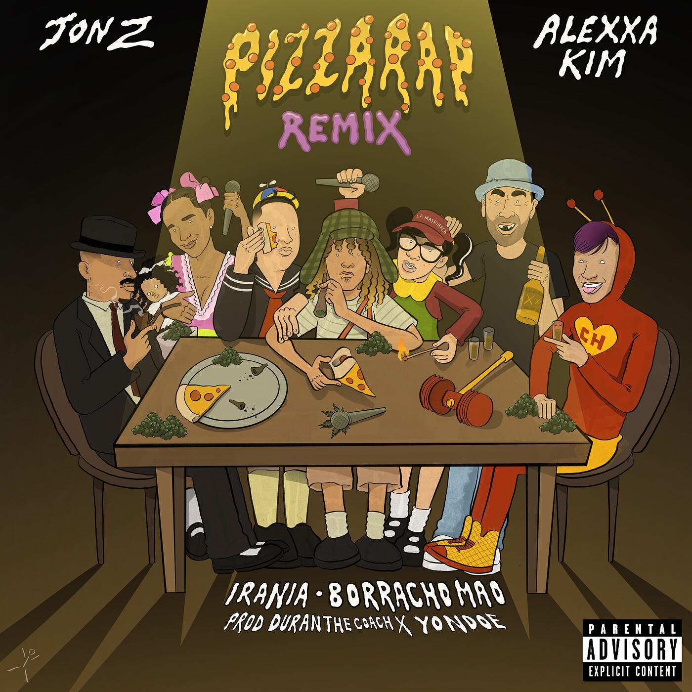 Постер альбома Pizza Rap (Remix)