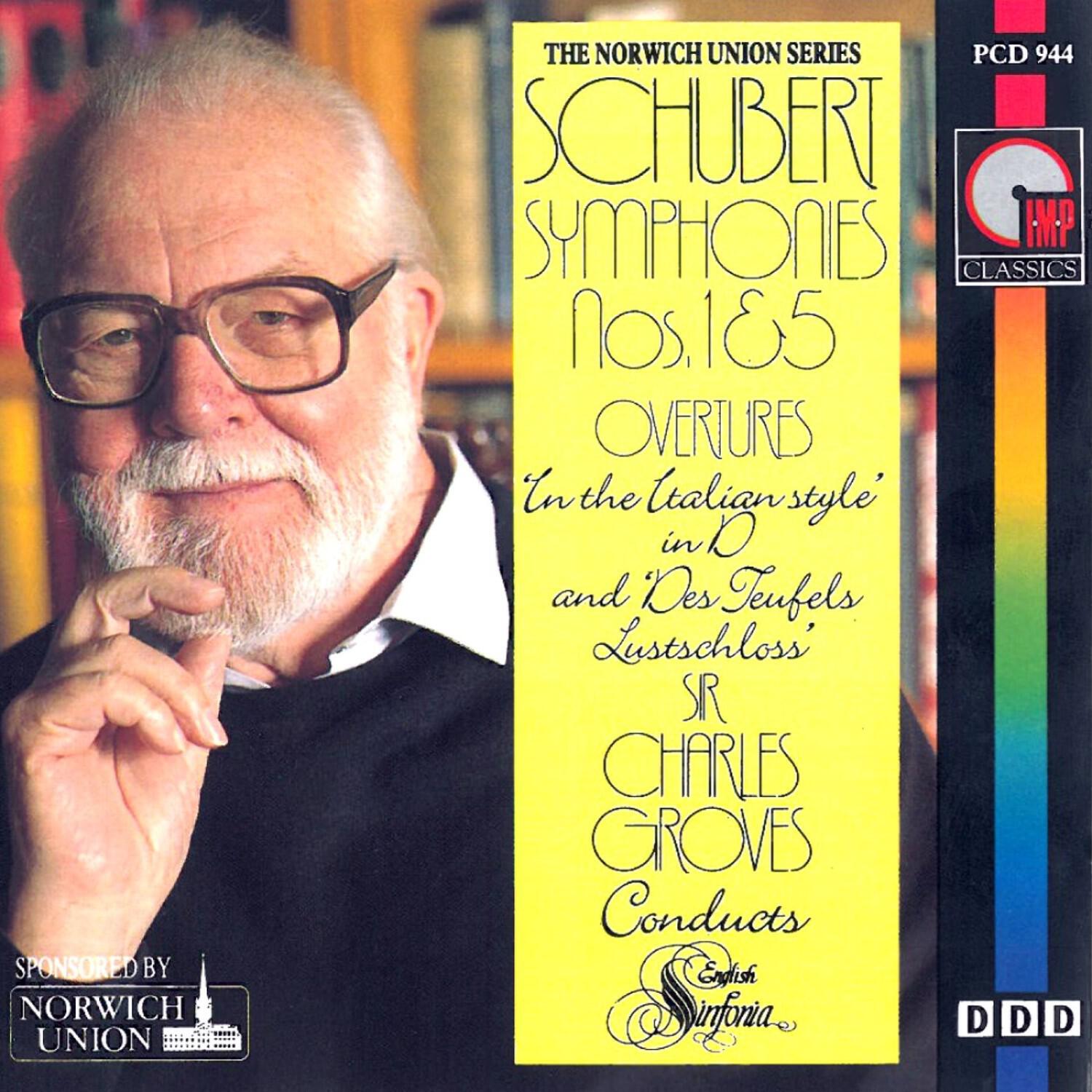 Релиз Schubert: Symphonies Nos. 1 & 5