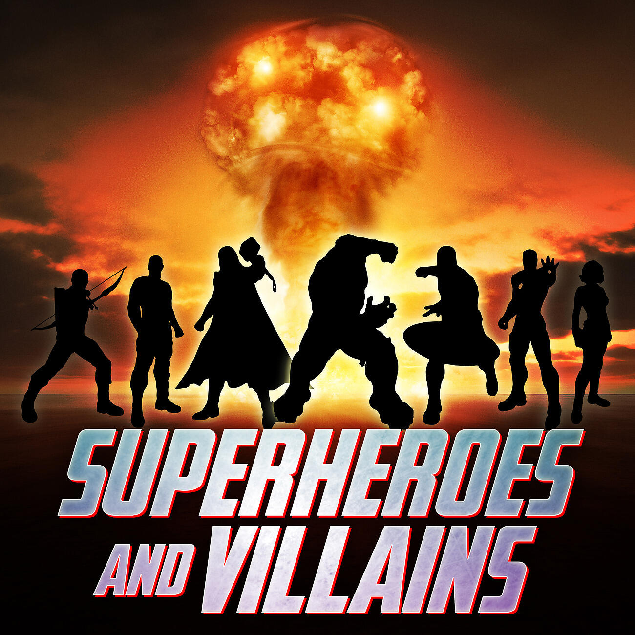 Релиз Superheroes and Villains