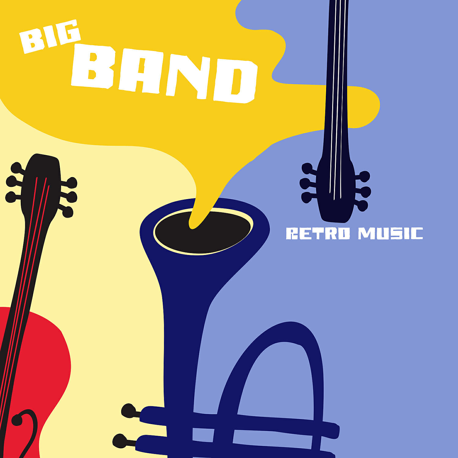 Релиз Big Band - Retro Music: Timeless Jazz Instrumental Music Old-Fashioned Style