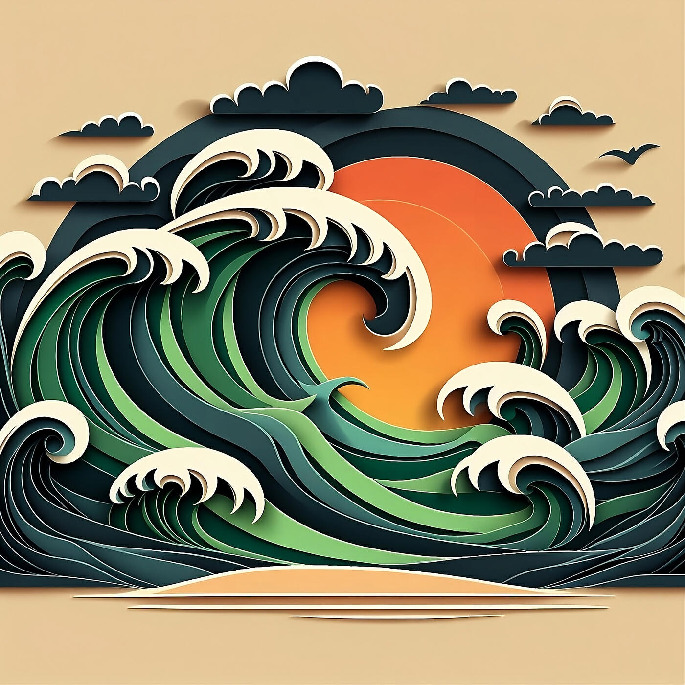 Релиз Sunset Waves
