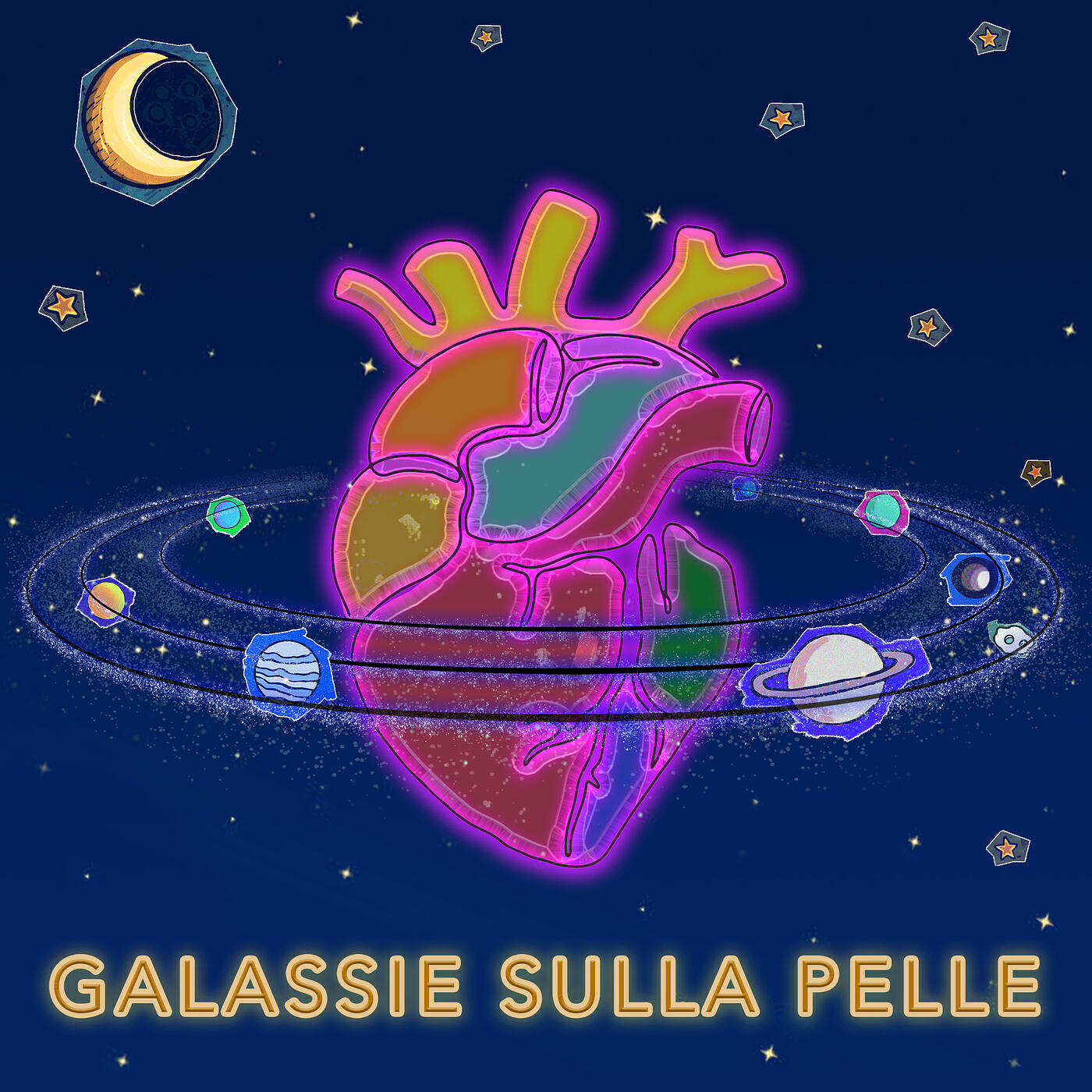 Релиз Galassie sulla pelle