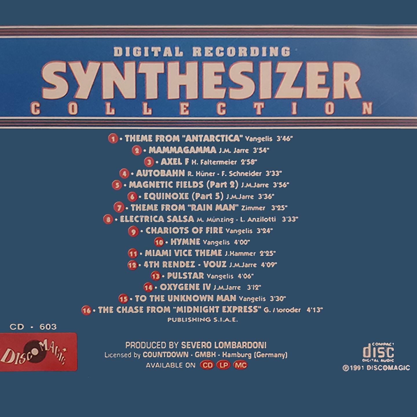 Постер альбома Synthesizer Collection