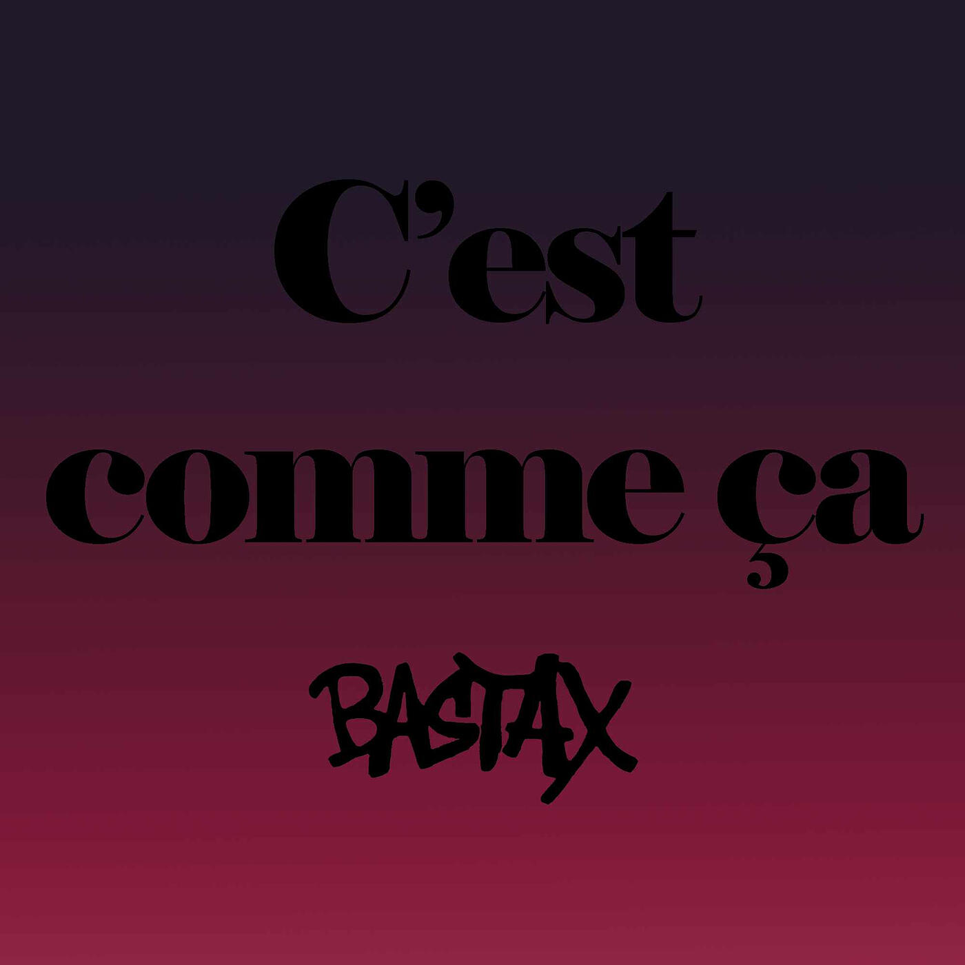 Релиз C'est comme ça